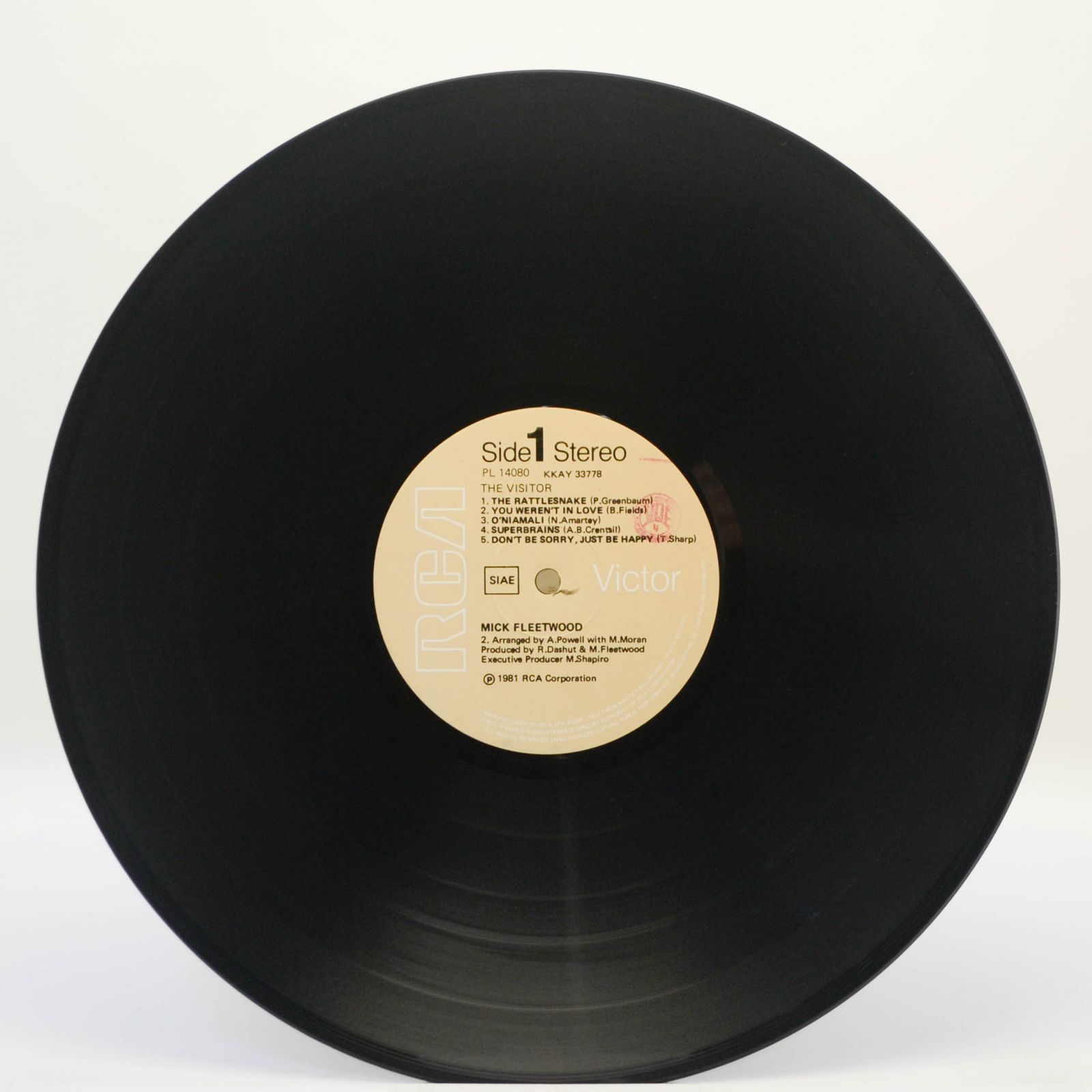 Mick Fleetwood — The Visitor, 1981