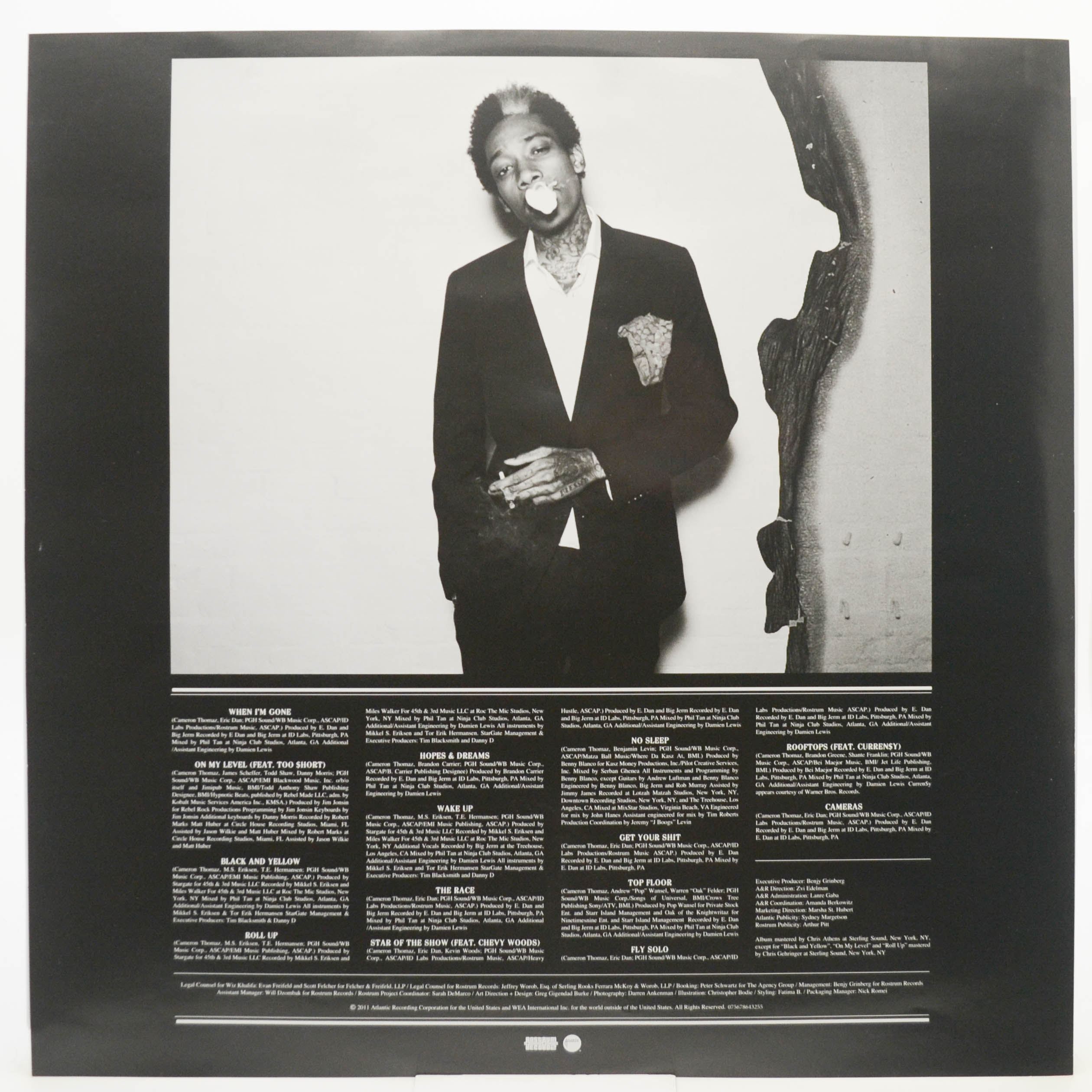 Wiz Khalifa — Rolling Papers (2LP, USA), 2011