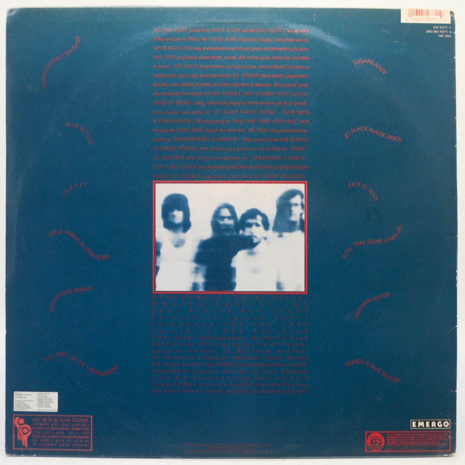 Waxing Poetics — Bed Time Story, 1990