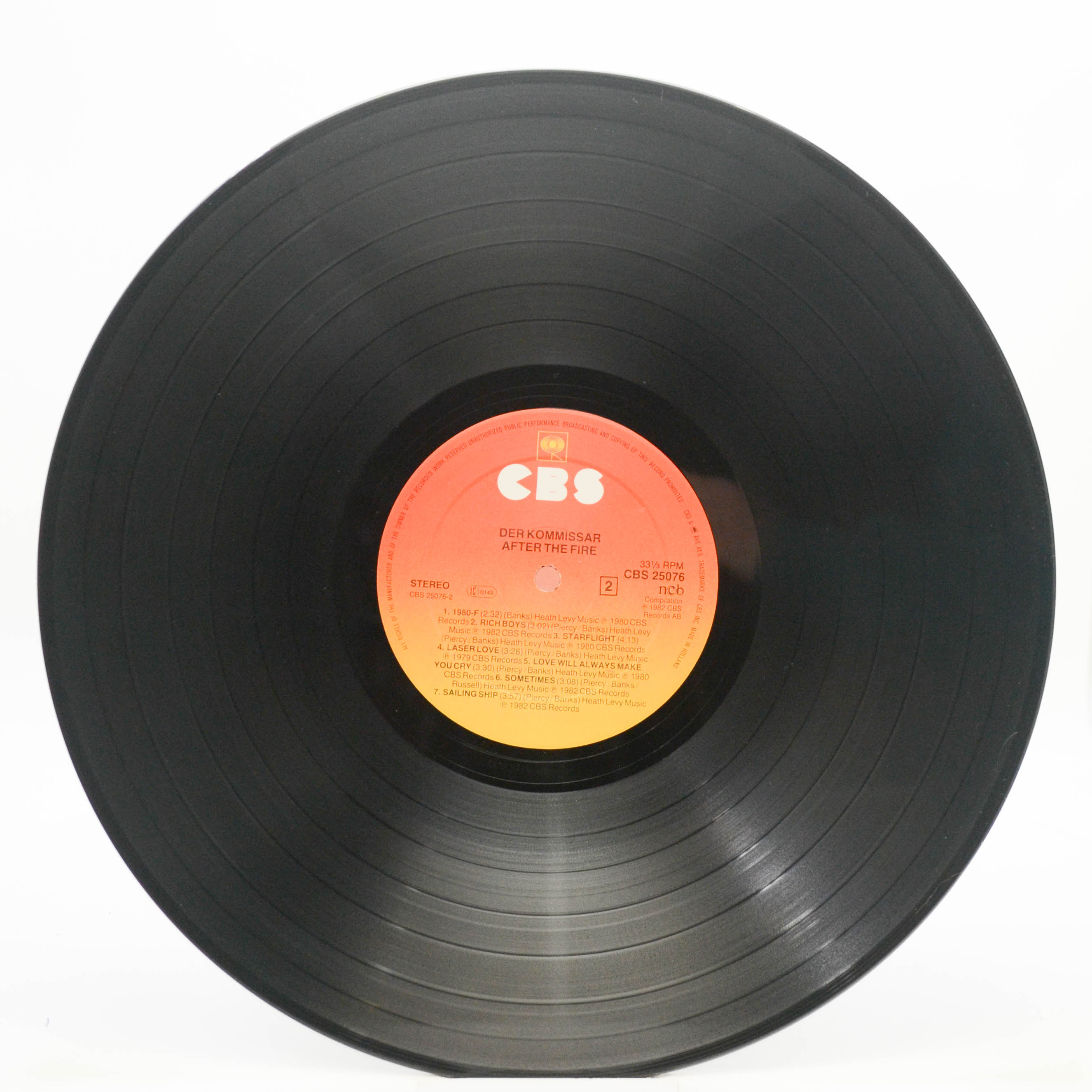 After The Fire — Der Kommissar, 1982