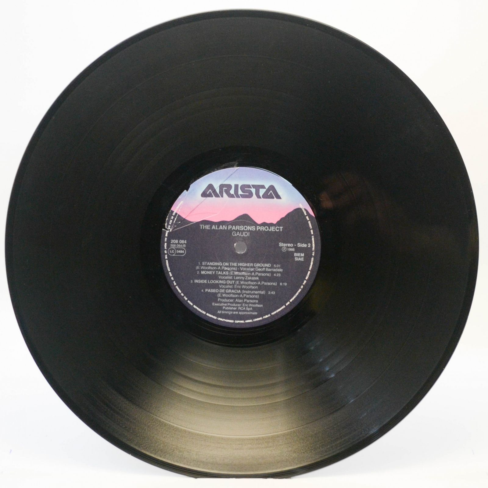 The Alan Parsons Project — Gaudi, 1987