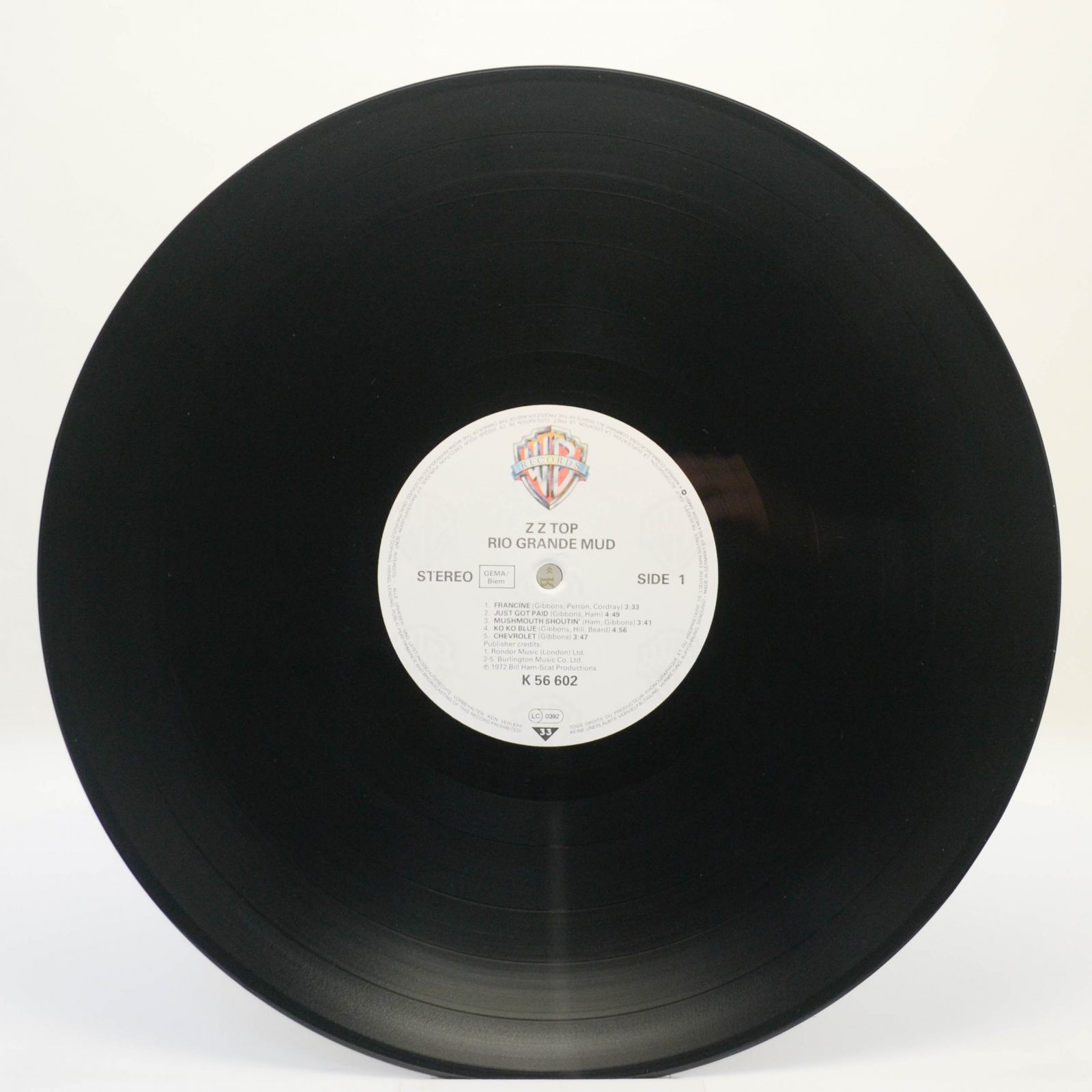 ZZ Top — Rio Grande Mud, 1972