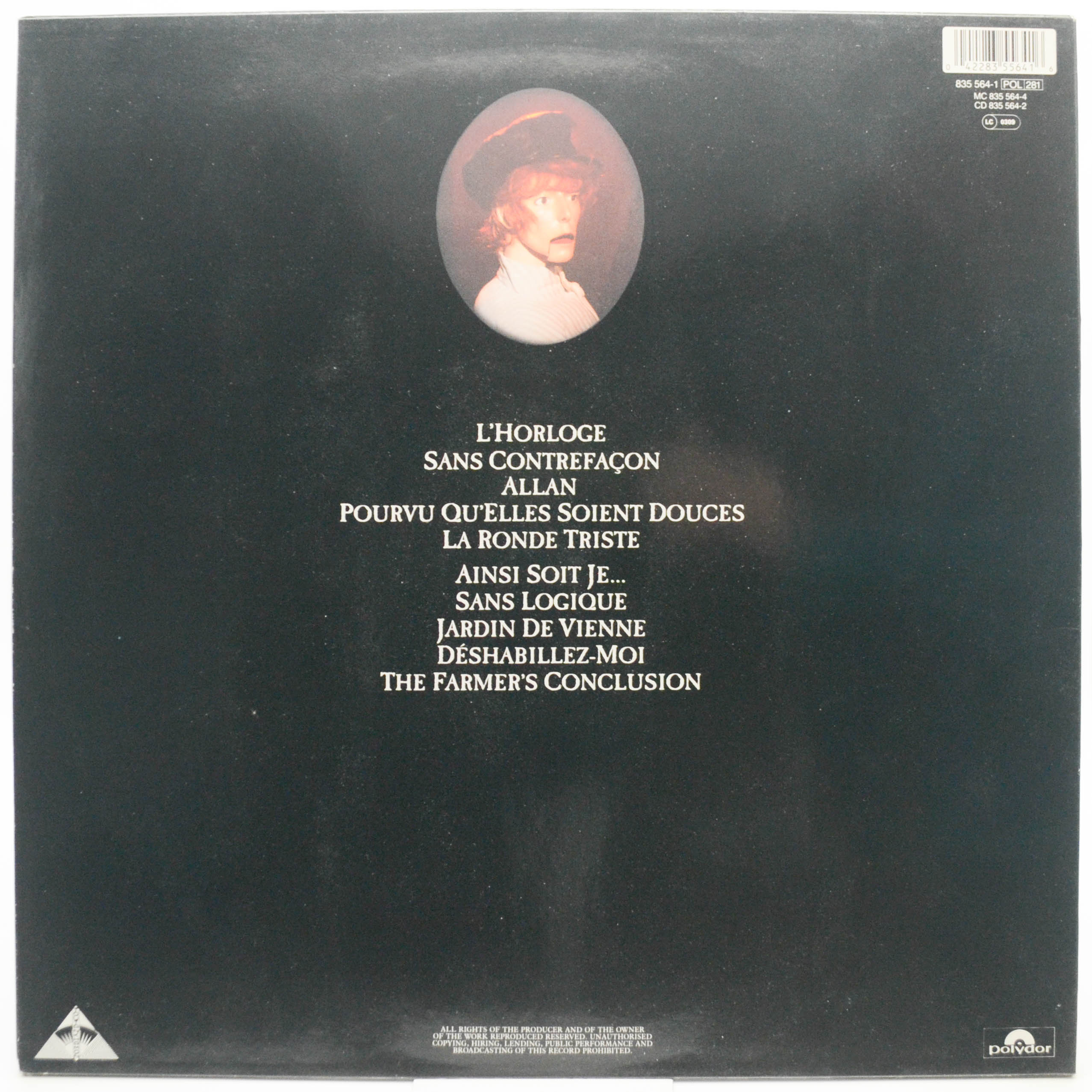 Mylene Farmer — Ainsi Soit Je..., 1988