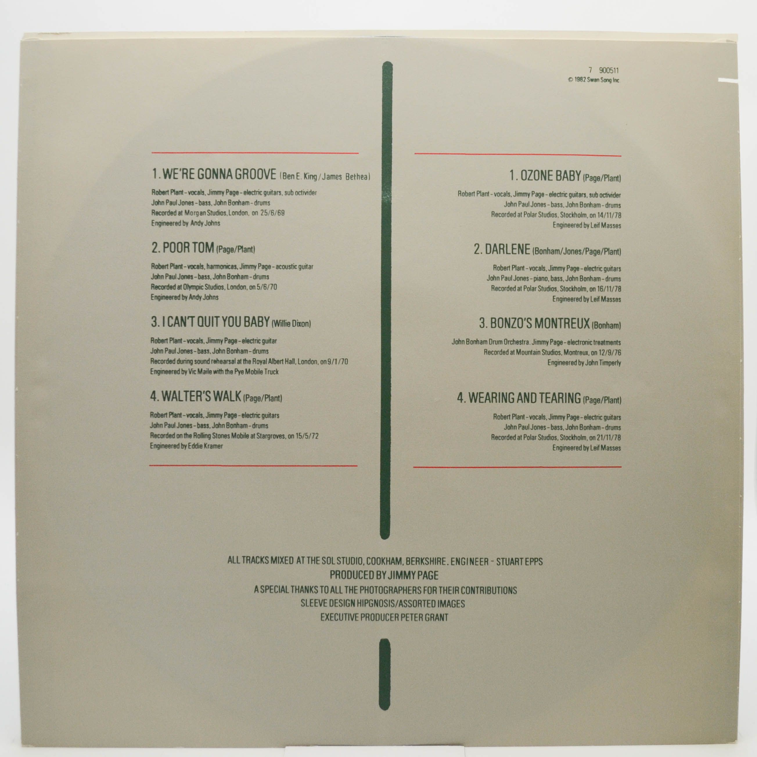 Led Zeppelin — Coda, 1982