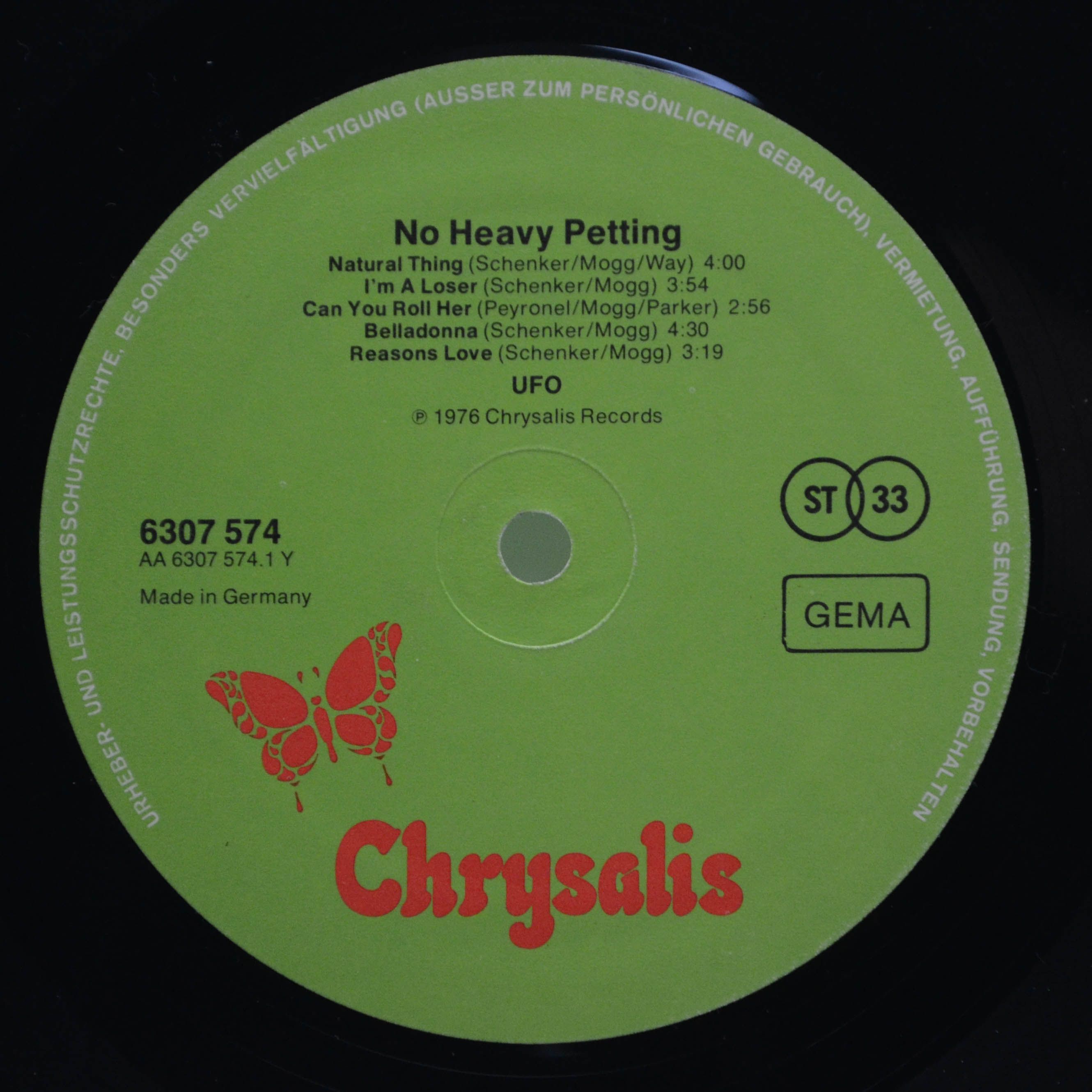 UFO — No Heavy Petting, 1976