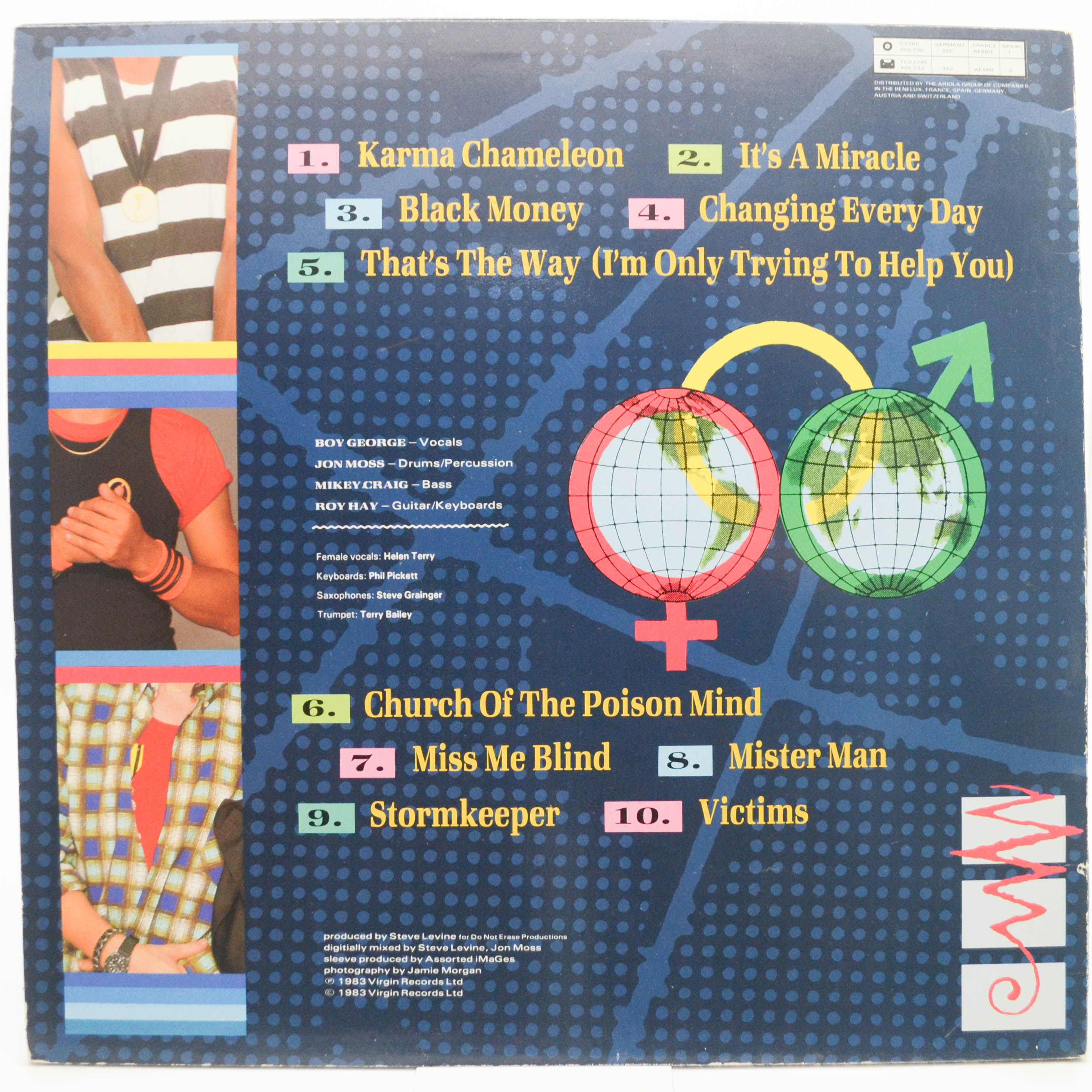 Culture Club — Colour By Numbers, 1983