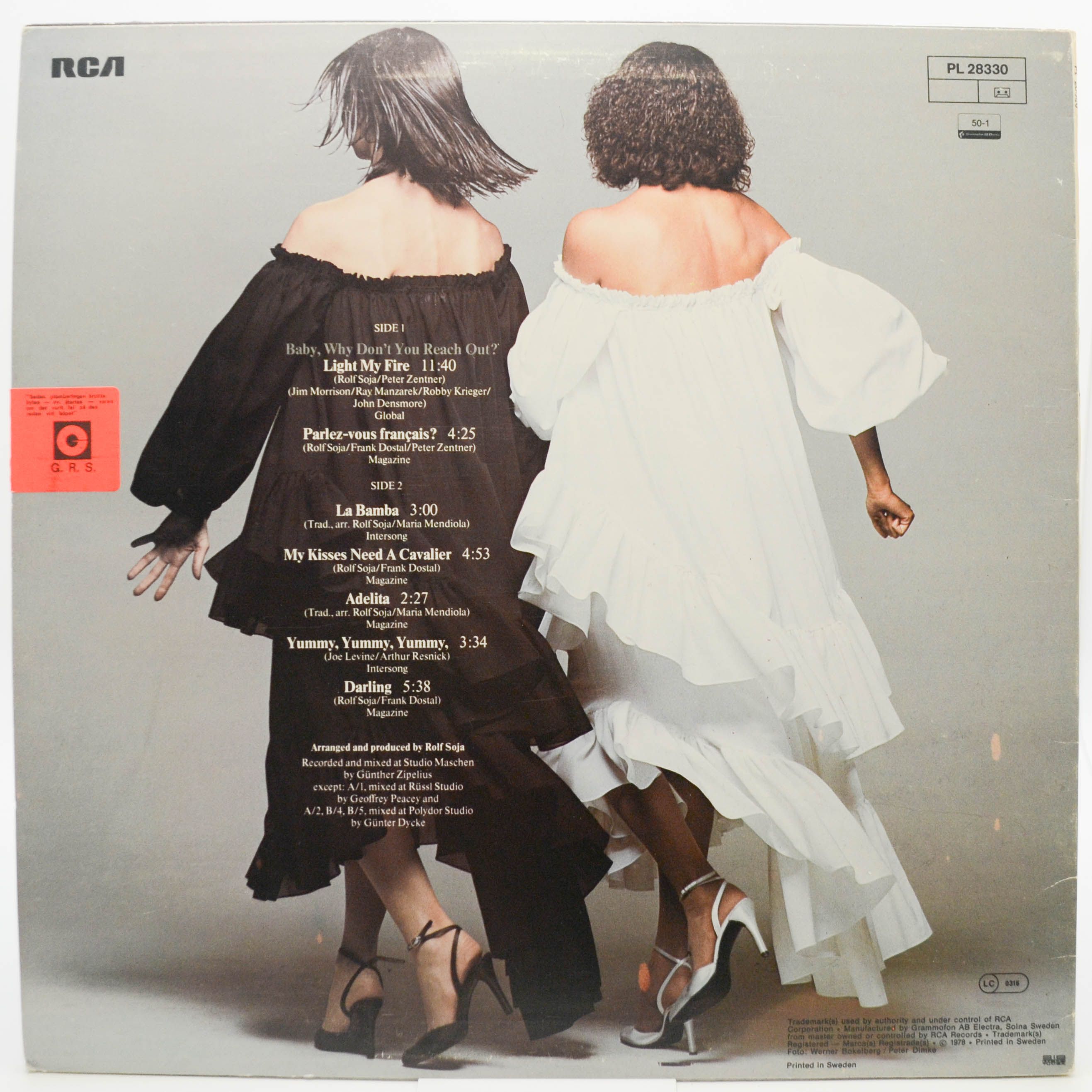 Baccara — Light My Fire, 1978