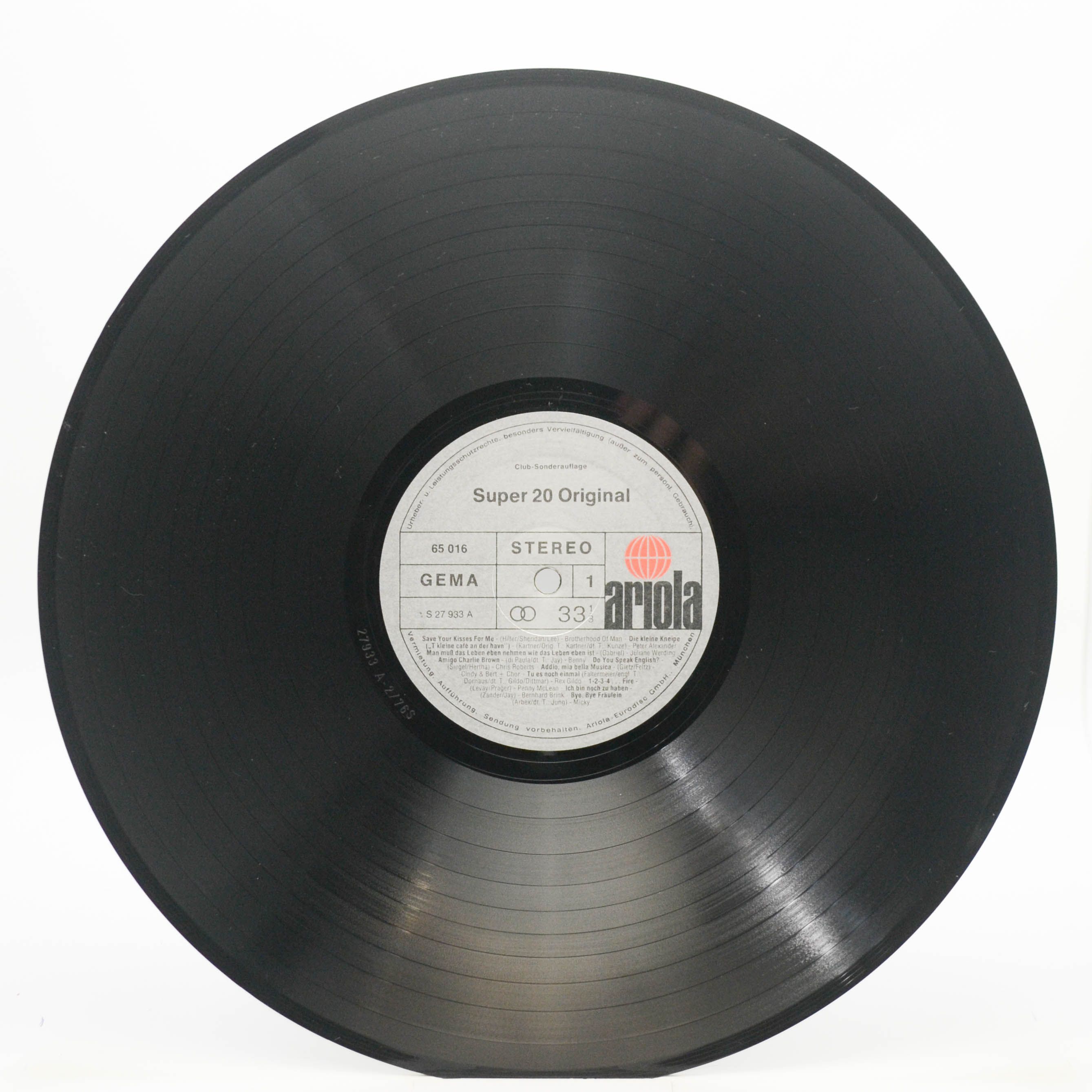 Various — Super 20 Original, 1976