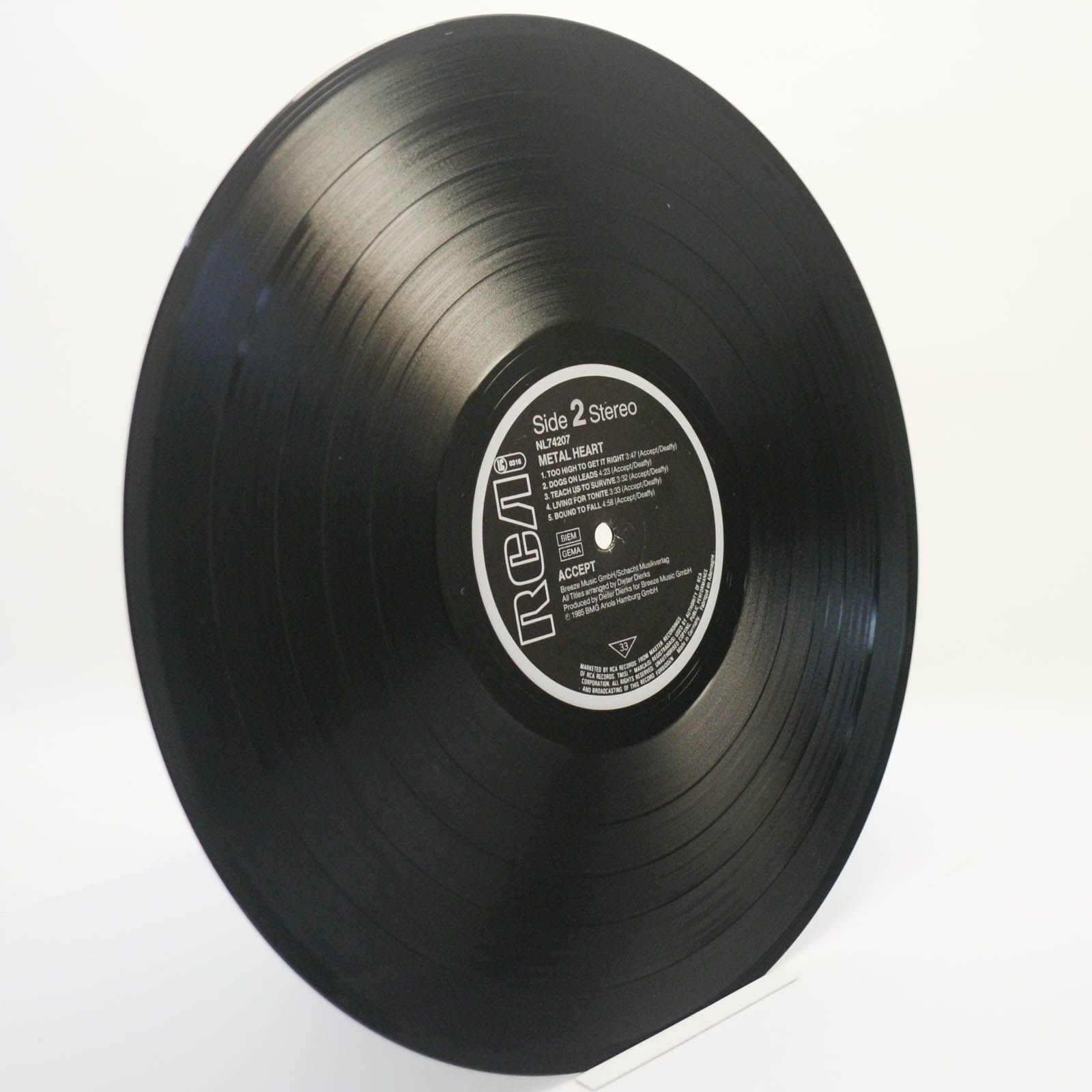 Accept — Metal Heart, 1985