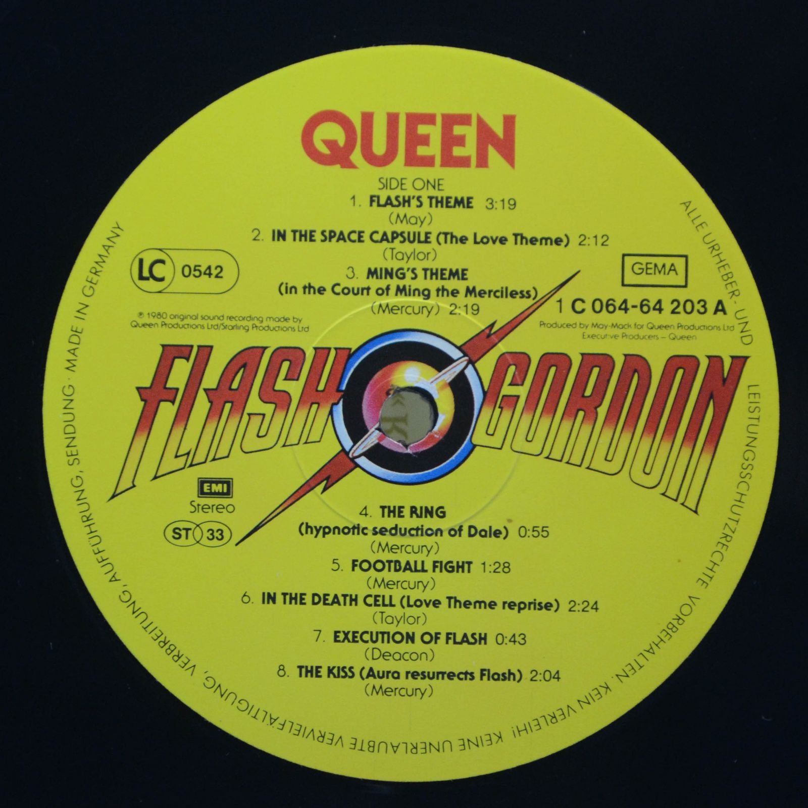 Queen — Flash Gordon (Original Soundtrack Music), 1980