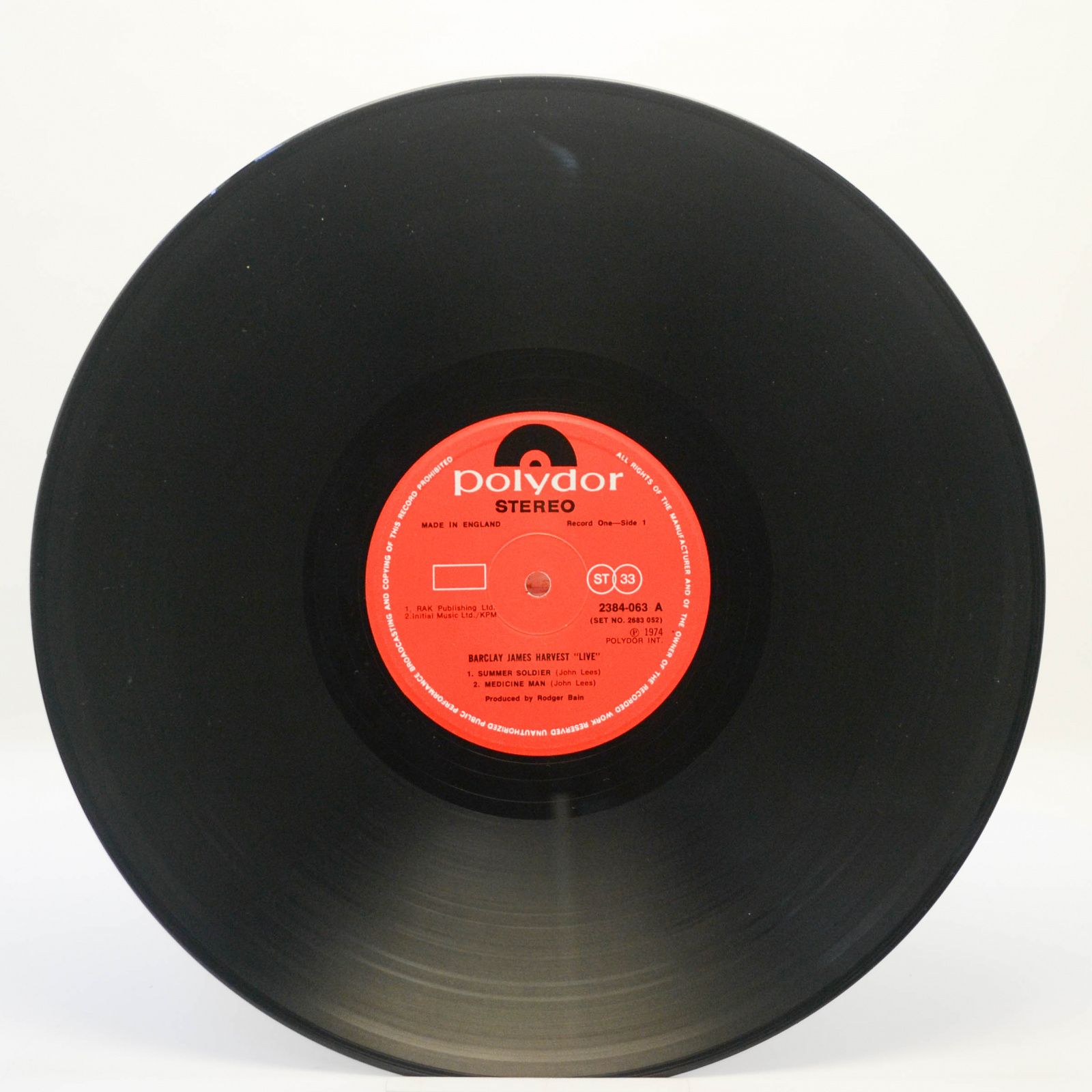 Barclay James Harvest — Live (2LP, UK), 1974