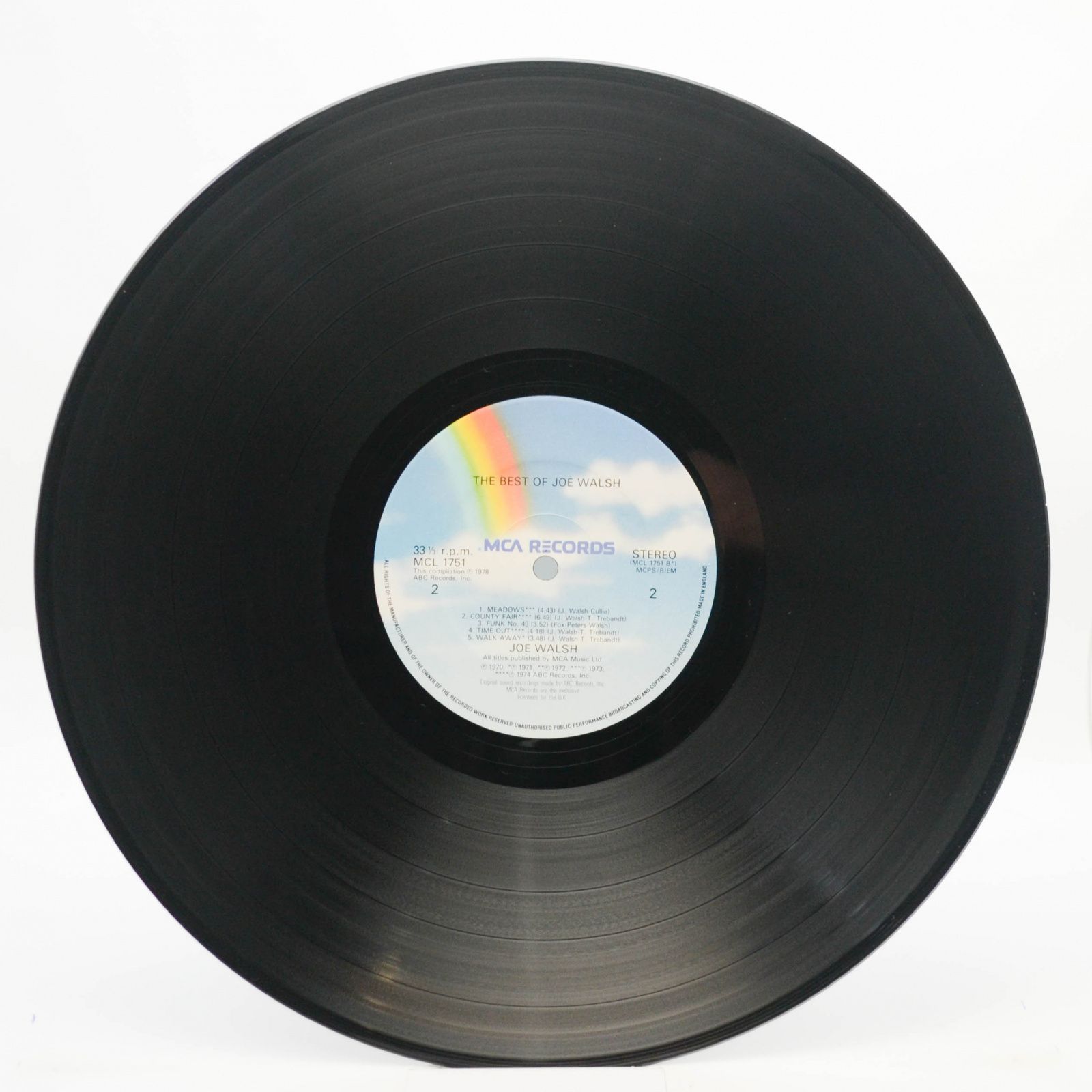 Joe Walsh — The Best Of Joe Walsh, 1978