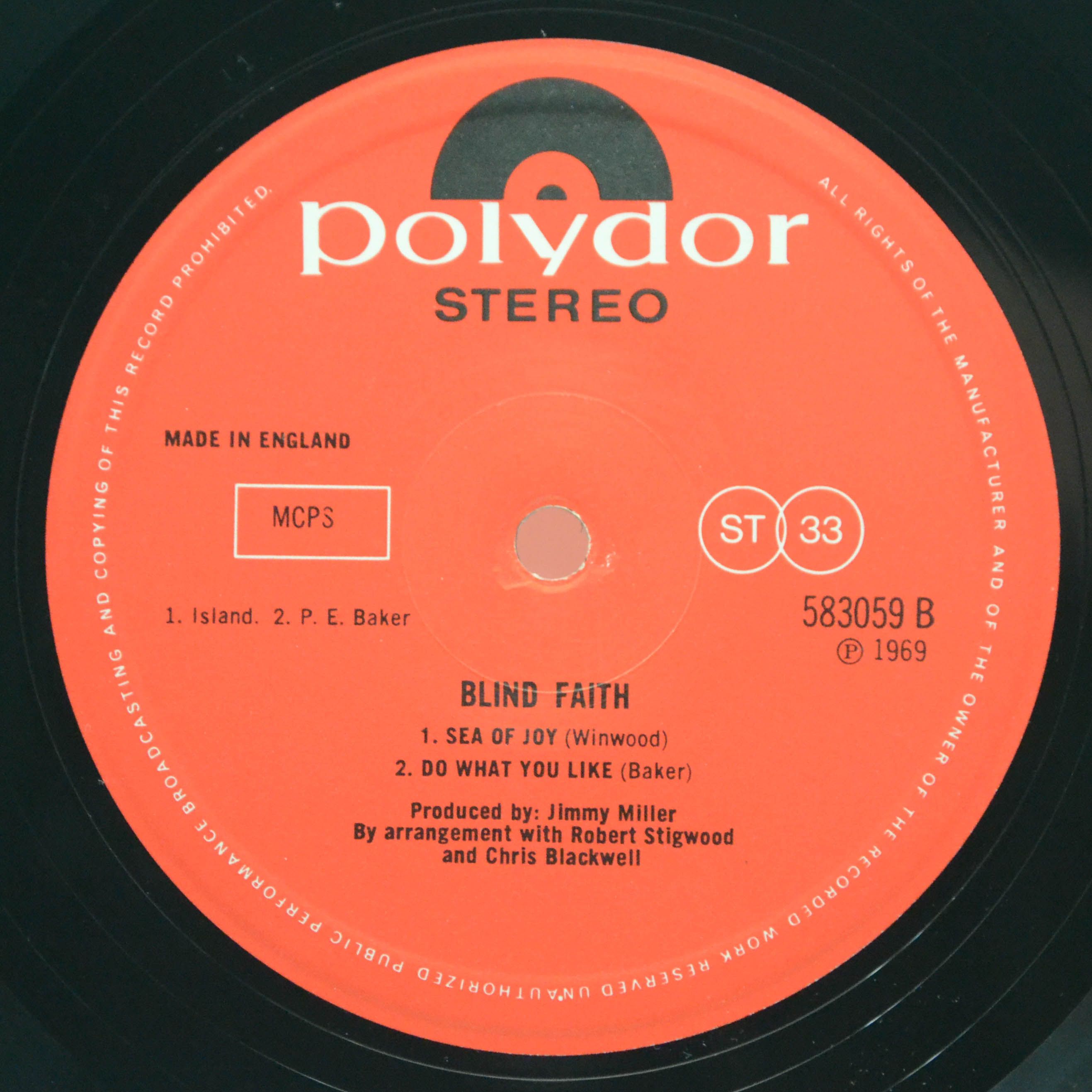 Blind Faith — Blind Faith (UK), 1969