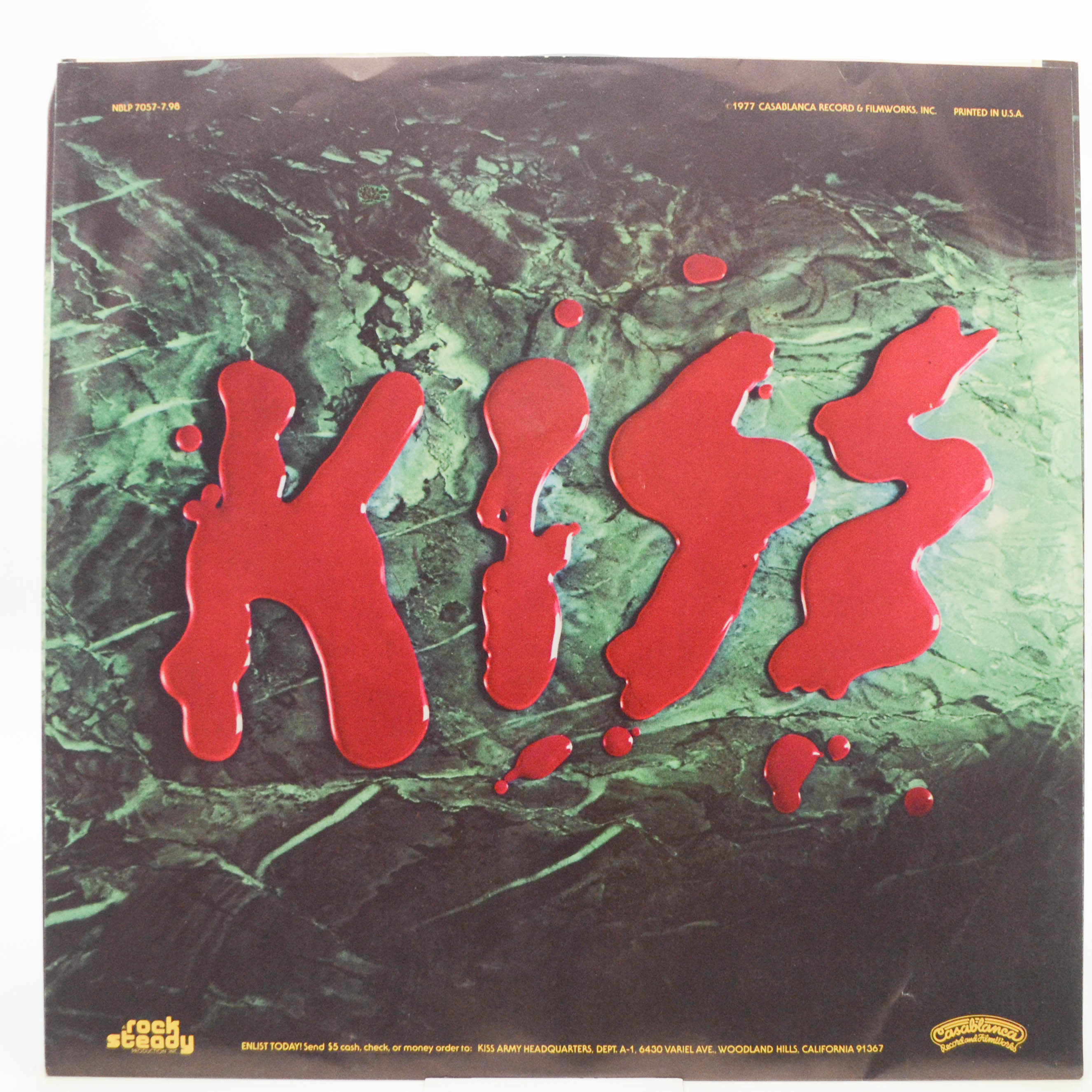 Kiss — Love Gun (1-st, USA), 1977