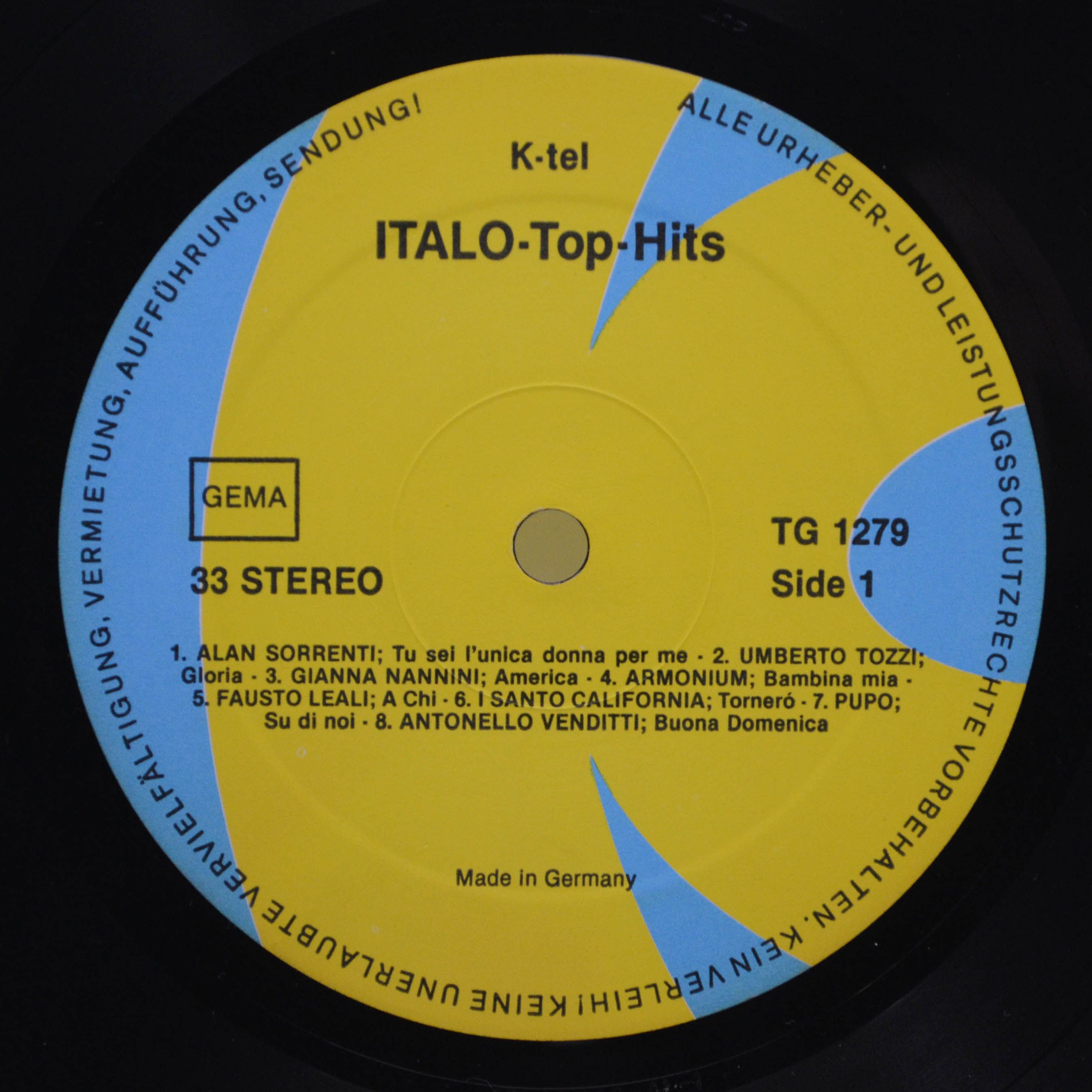 Various — Italo Top Hits, 1980