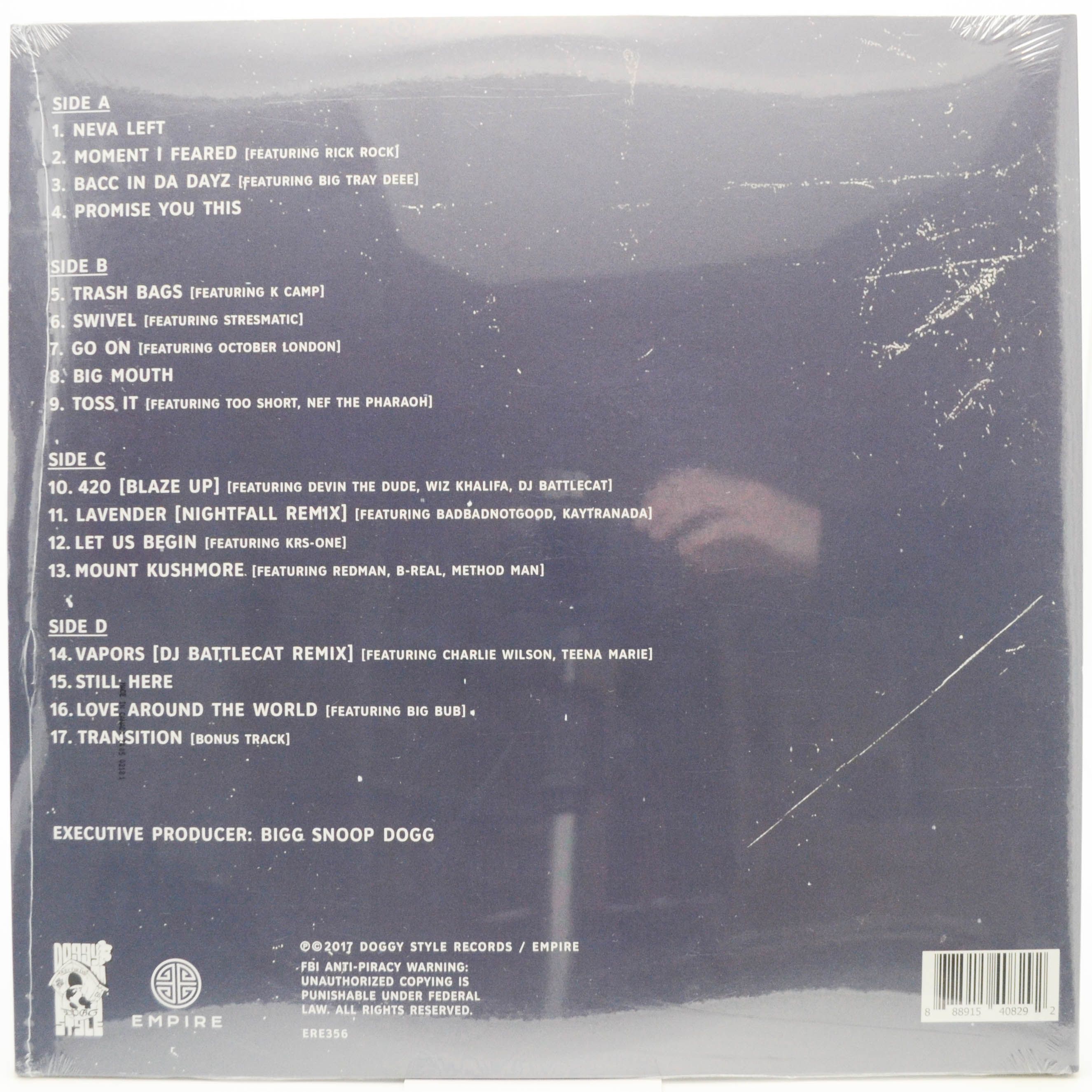 Snoop Dogg — Neva Left (2LP, USA), 2017