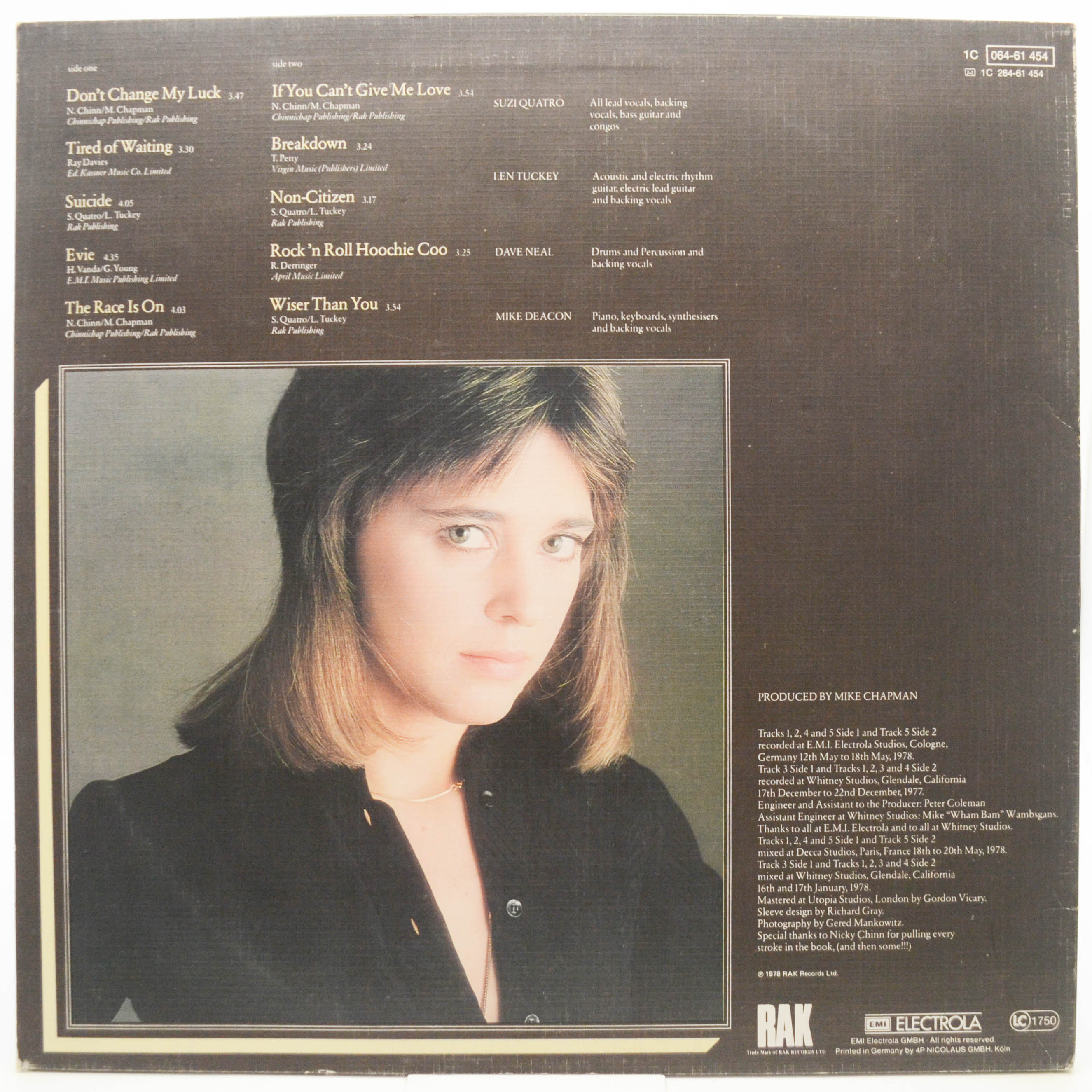 Suzi Quatro — If You Knew Suzi..., 1978