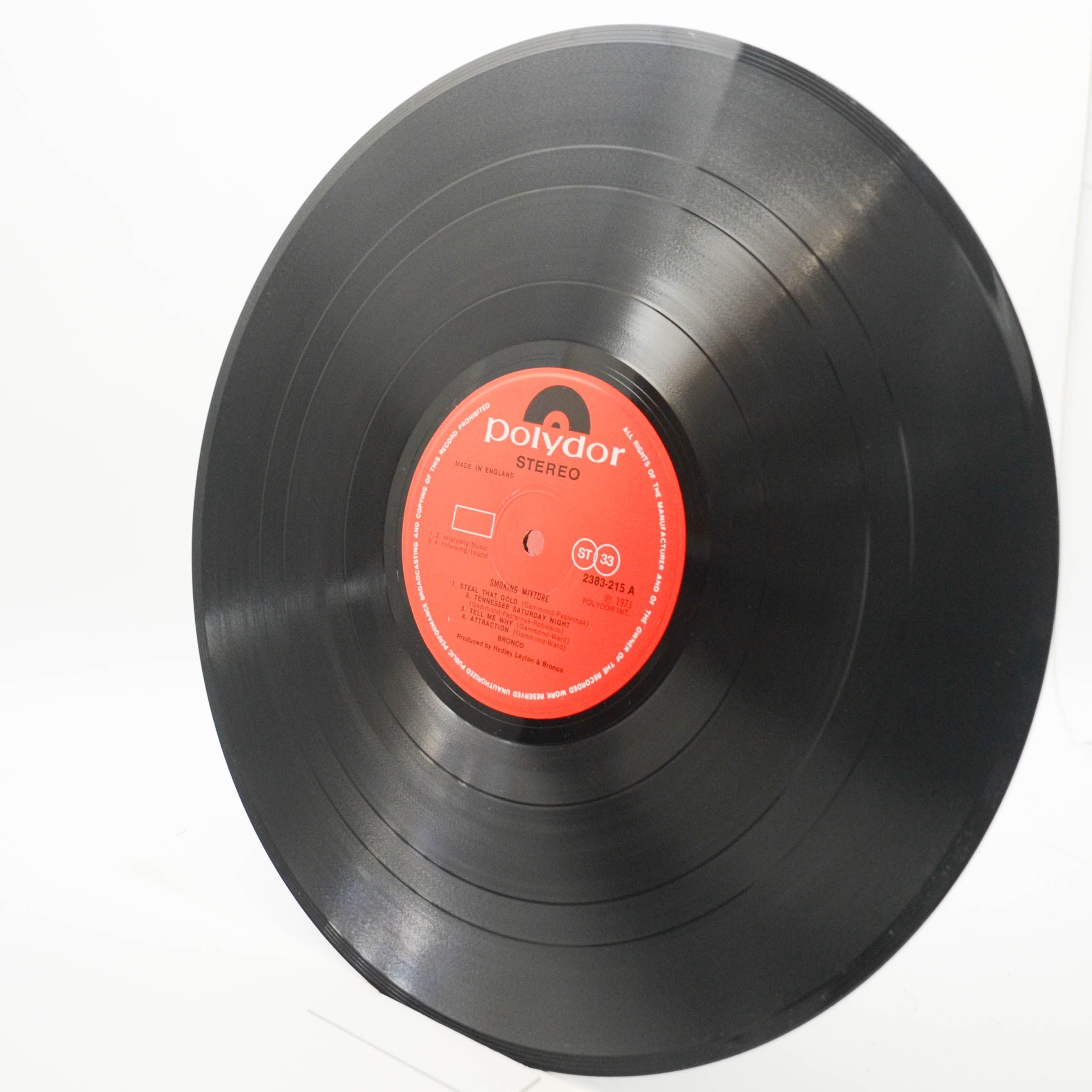 Bronco — Smoking Mixture (1-st, UK), 1973