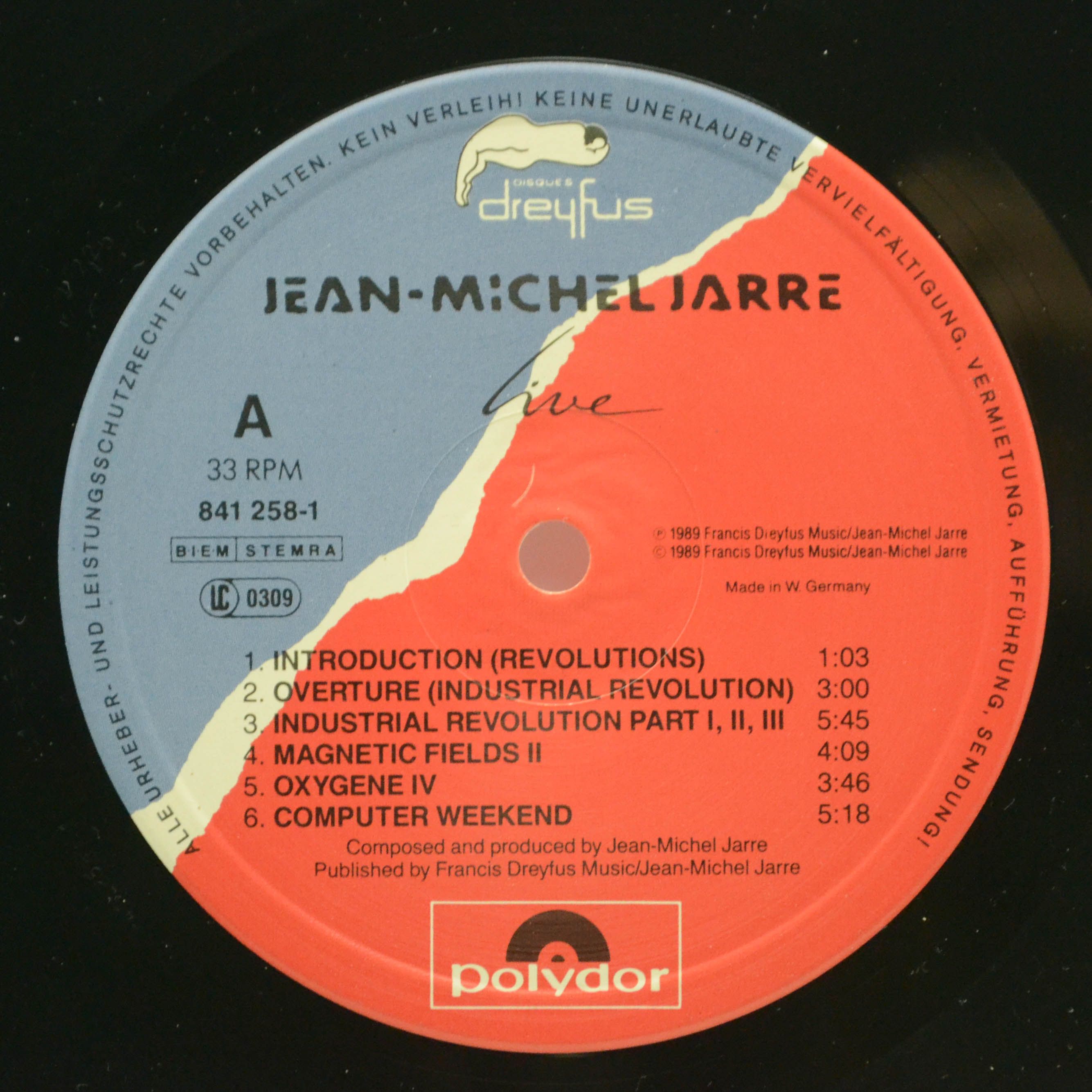 Jarre — Live, 1989