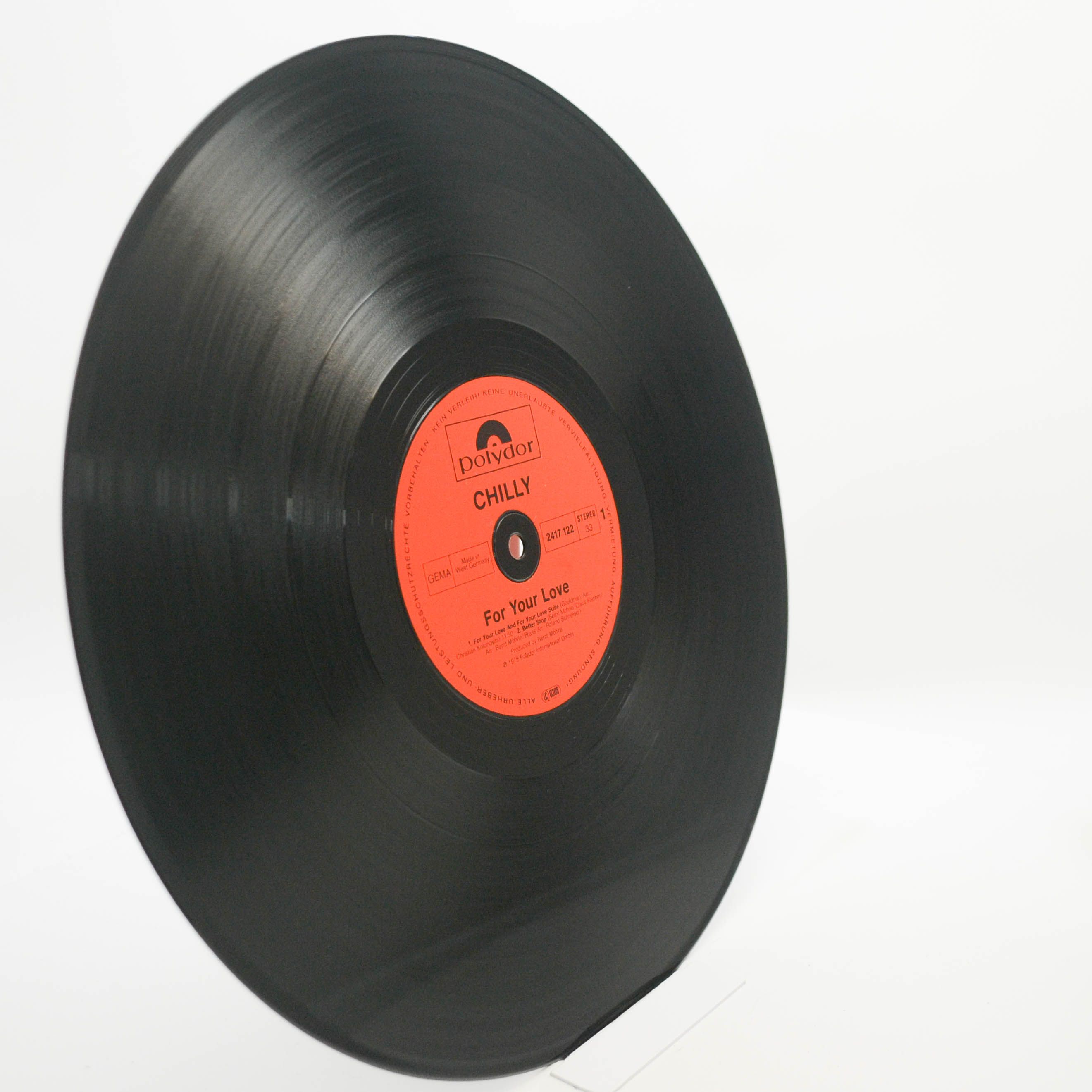 Chilly — For Your Love, 1978