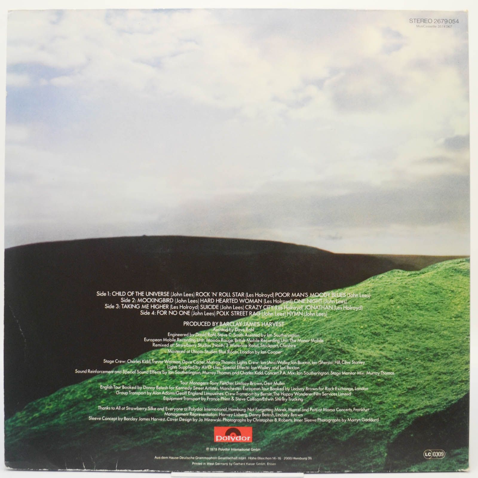 Barclay James Harvest — Live Tapes (2LP), 1978