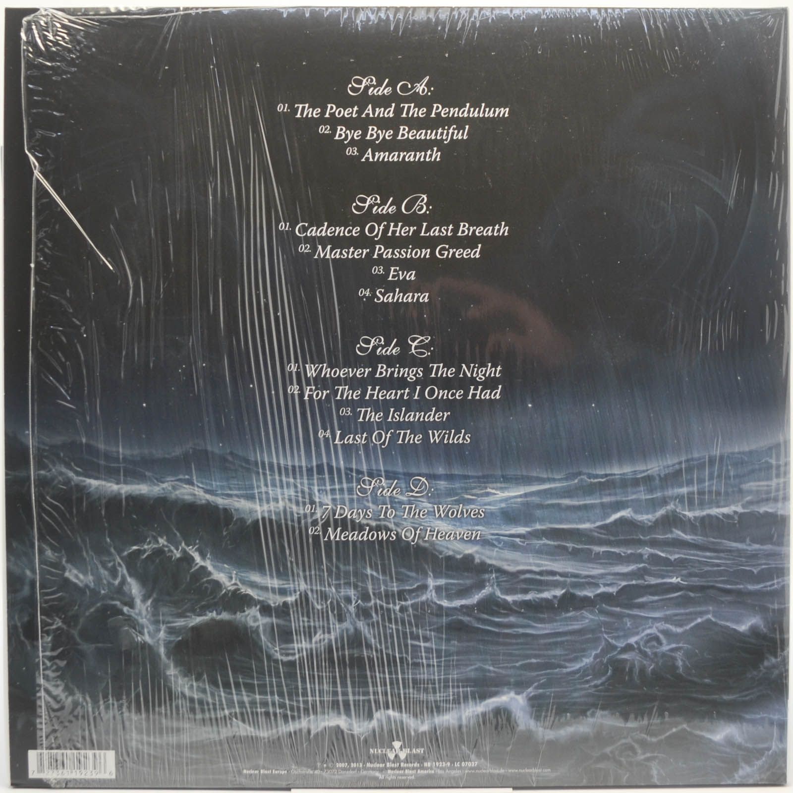 Nightwish — Dark Passion Play (2LP), 2007