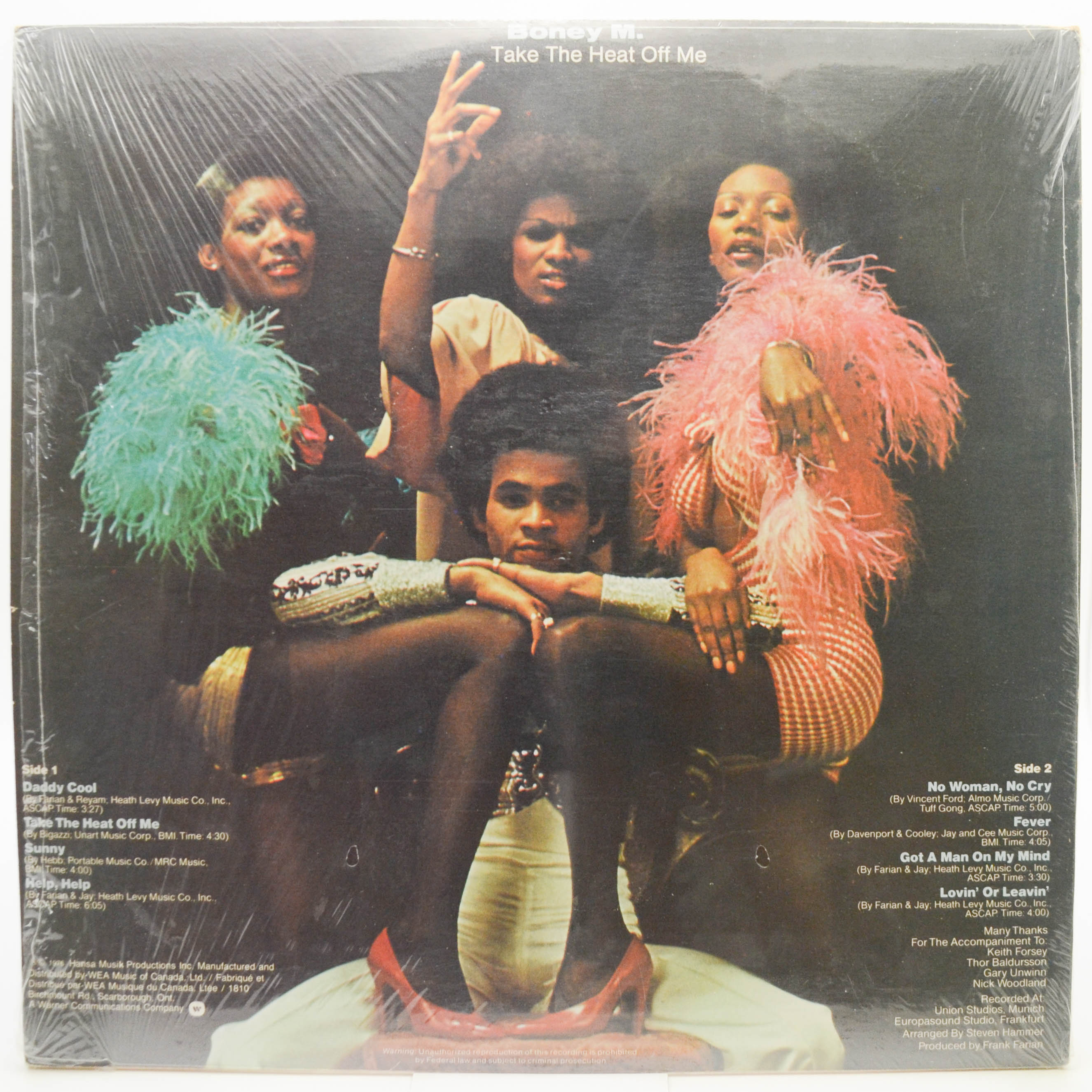 Boney M. — Take The Heat Off Me, 1976