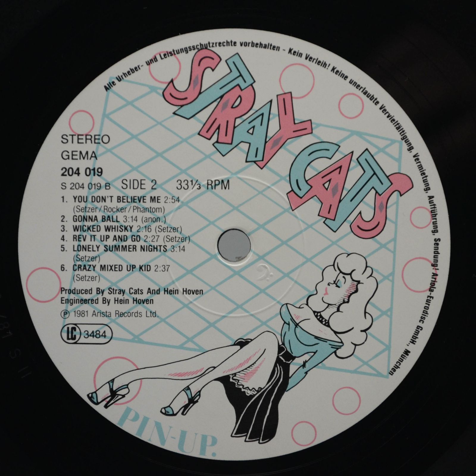 Stray Cats — Gonna Ball, 1981