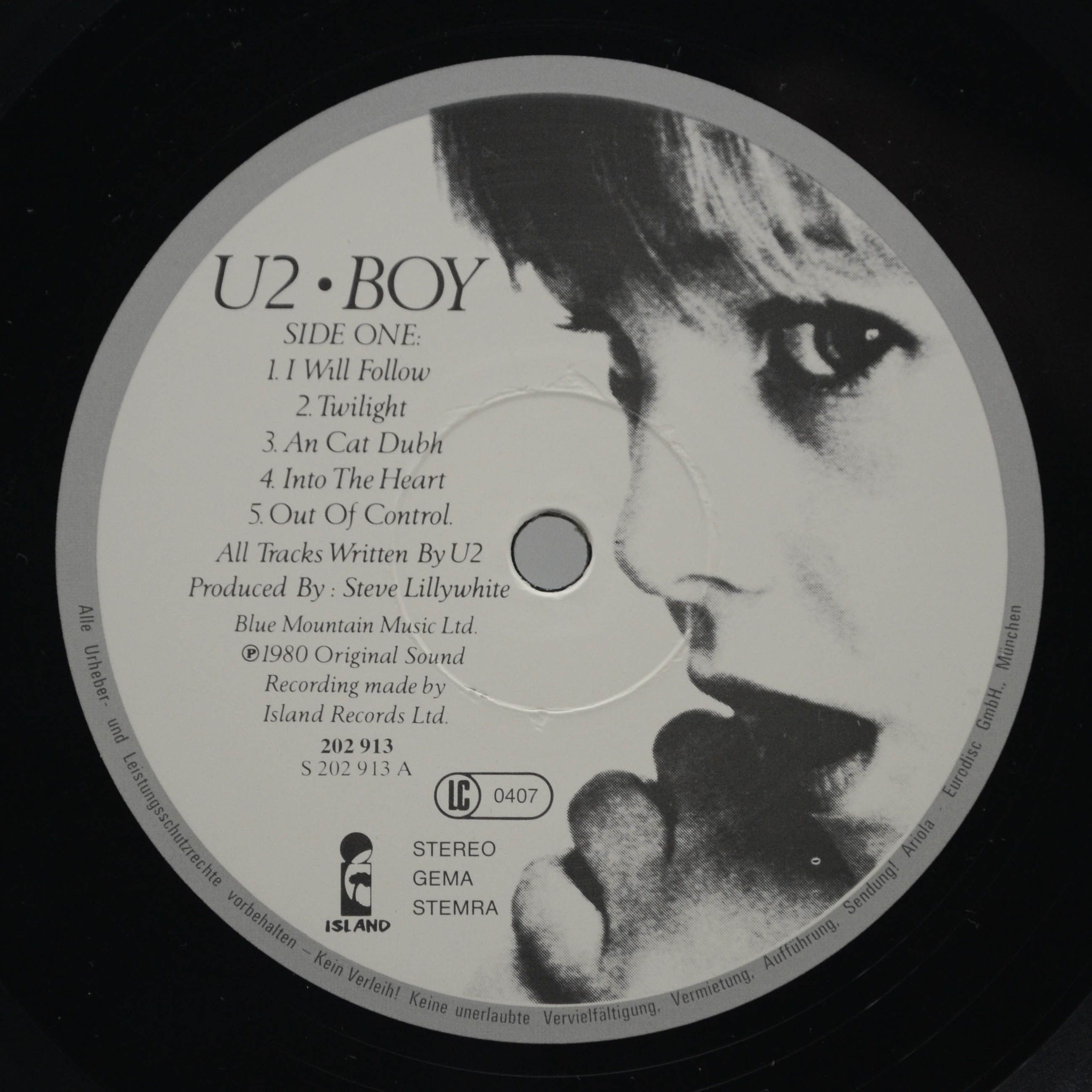 U2 — Boy, 1980