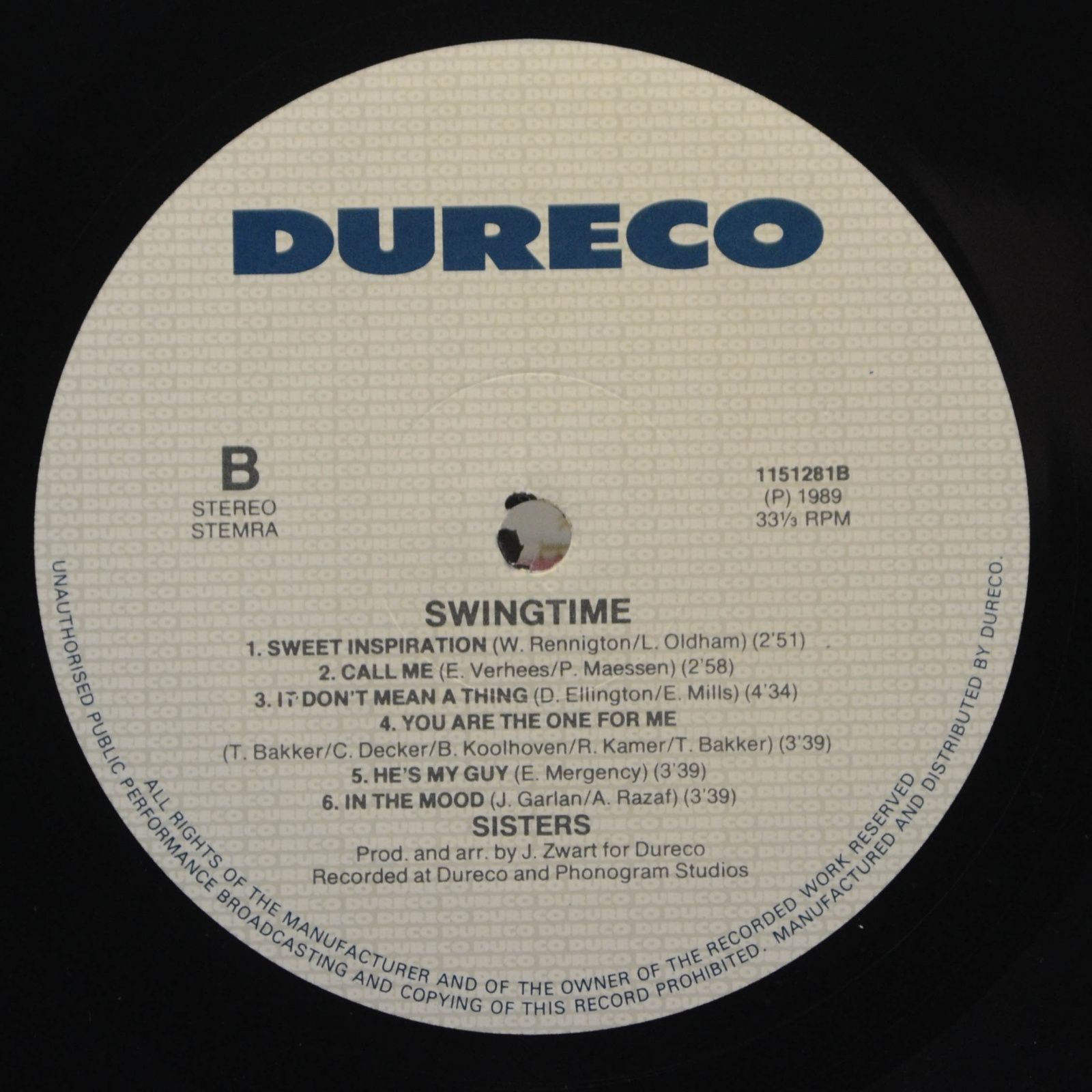 Sisters — Near Me, 1989