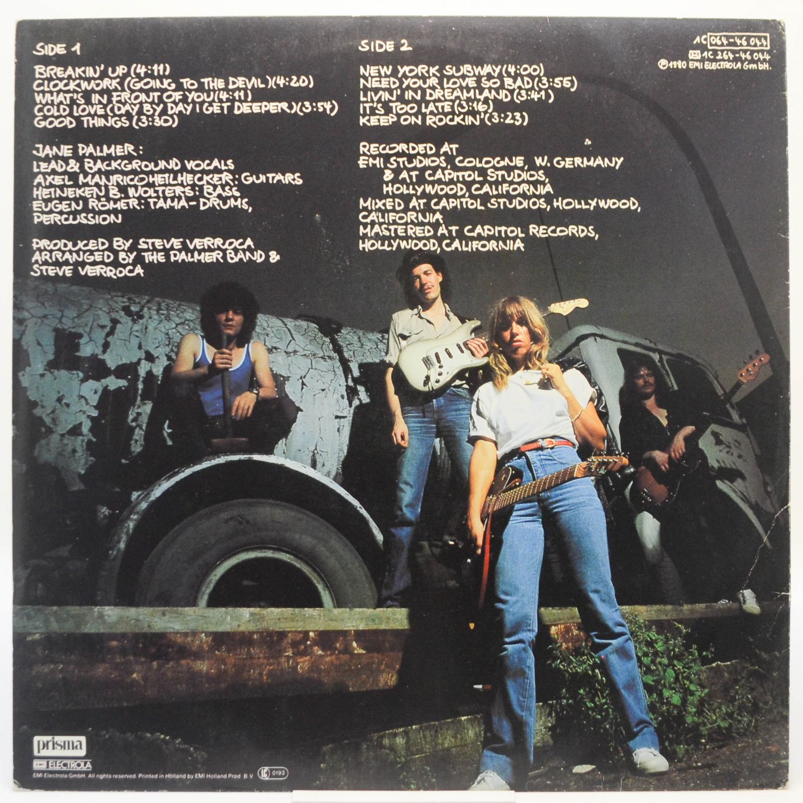 Palmer Band — What's In Front Of You, 1980