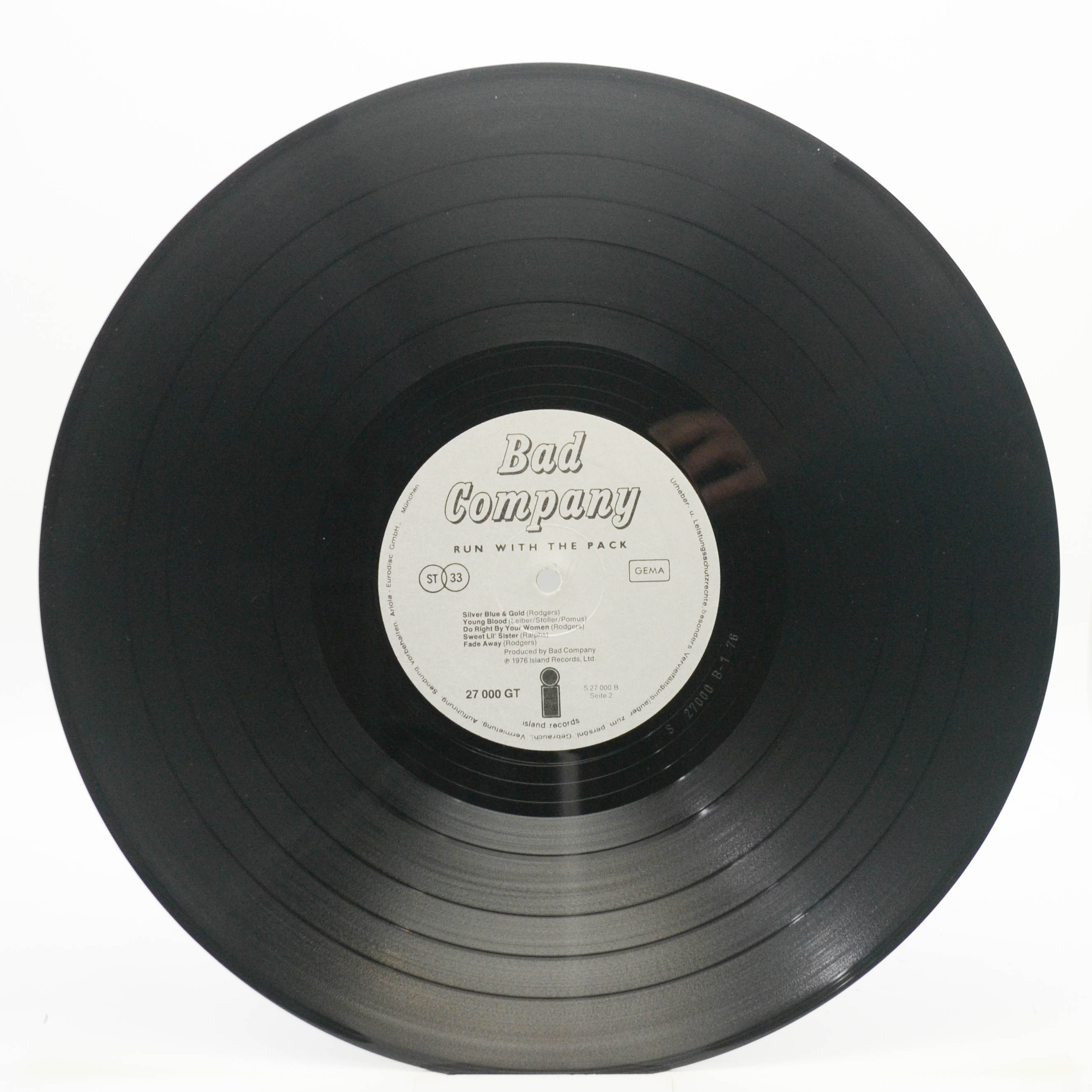 Bad Company — Run With The Pack, 1976