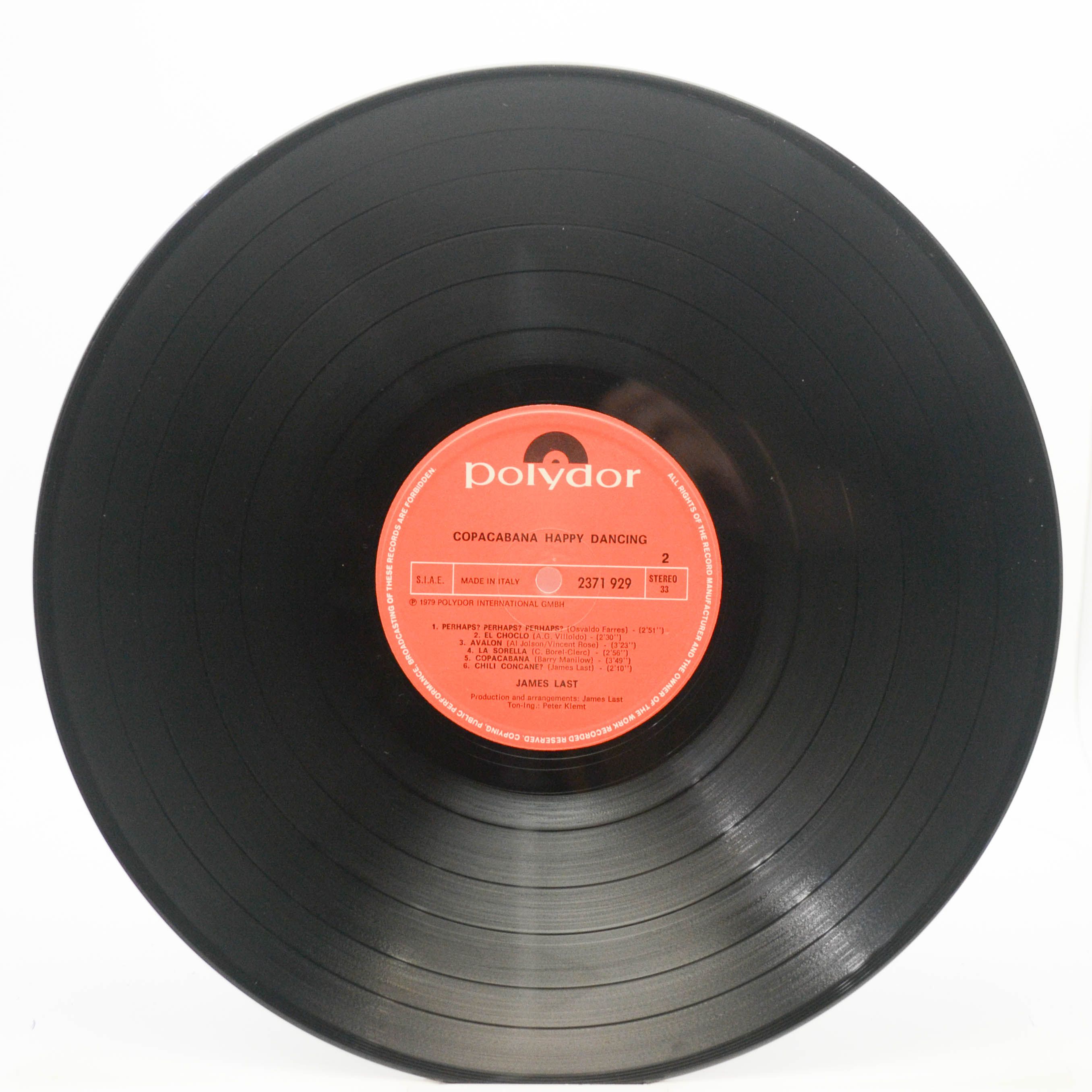 James Last — Copacabana Happy Dancing, 1979