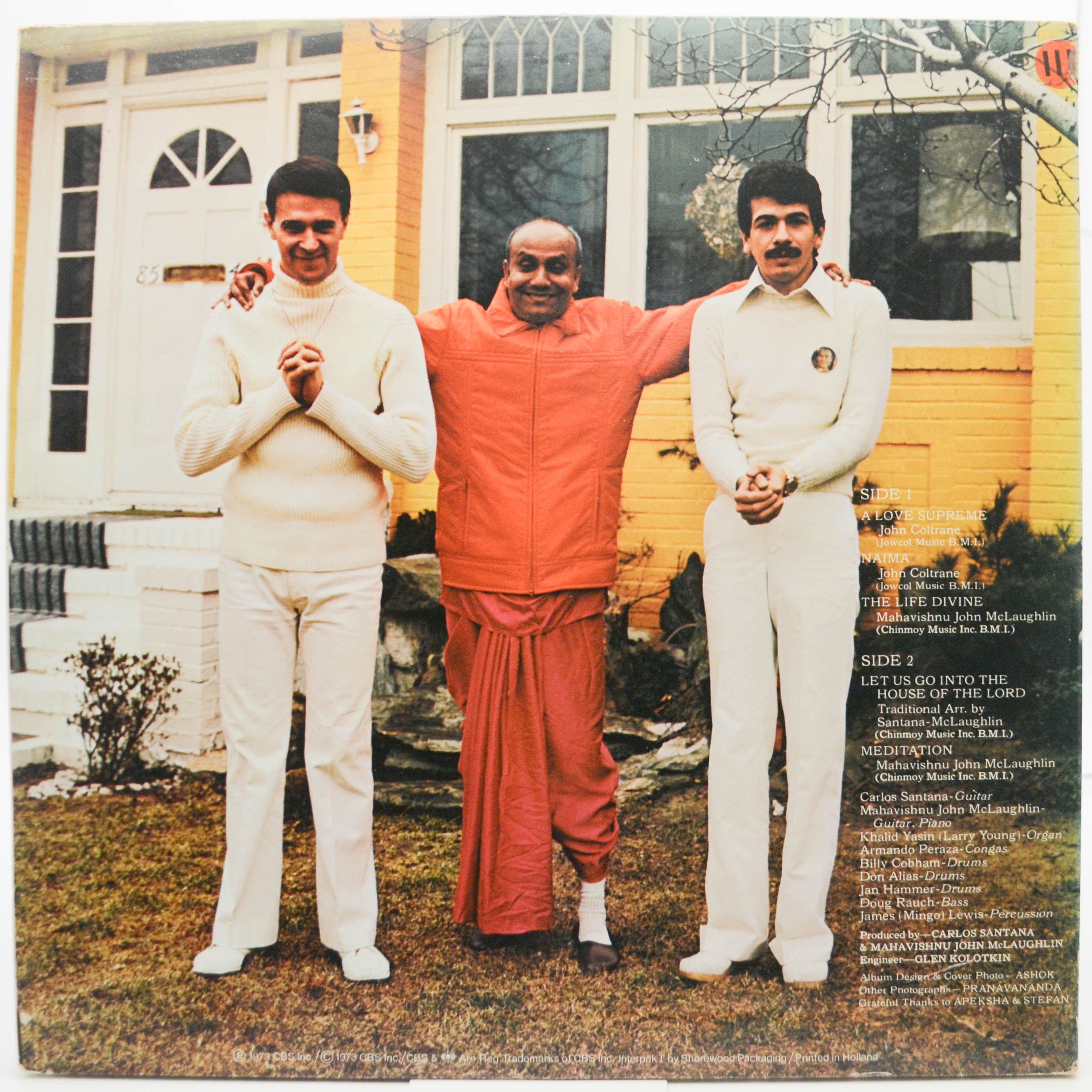 Carlos Santana / Mahavishnu John McLaughlin — Love Devotion Surrender, 1973