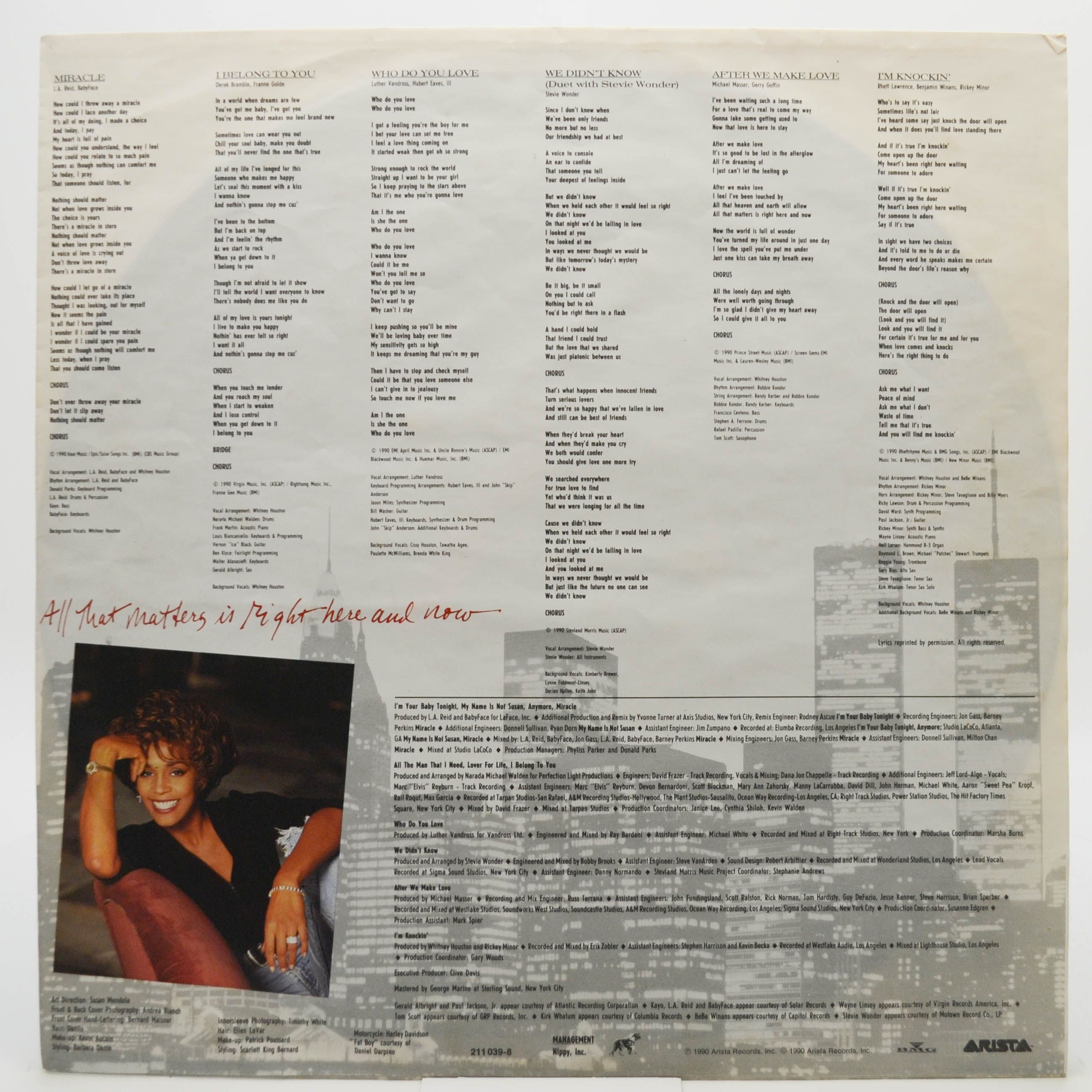 Whitney Houston — I'm Your Baby Tonight, 1990