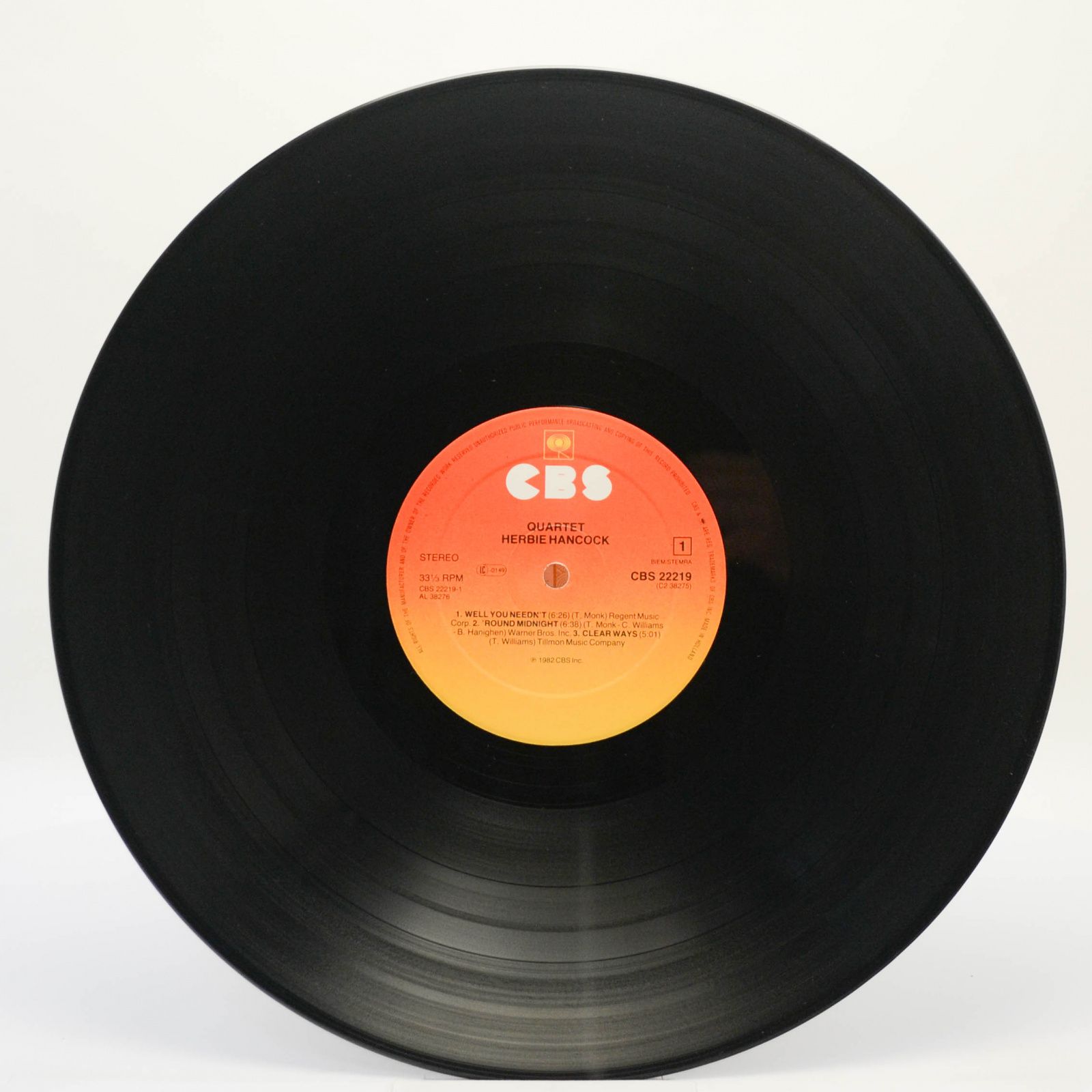 Herbie Hancock — Quartet (2LP), 1982