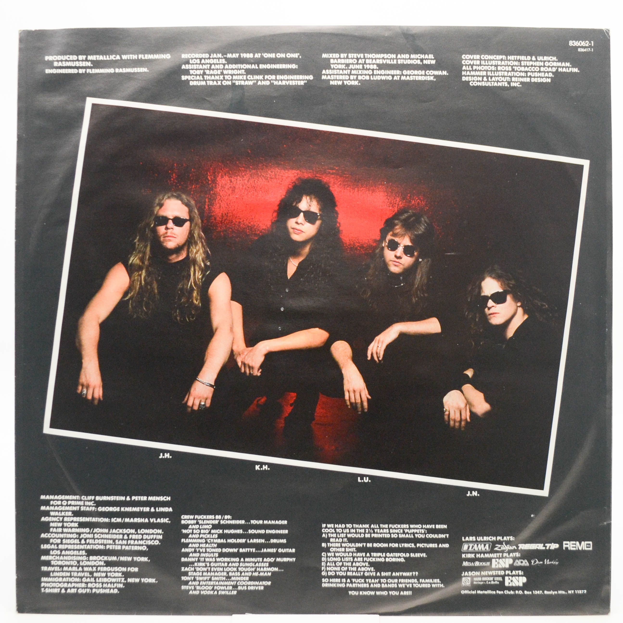 Metallica — ...And Justice For All (2LP), 1988