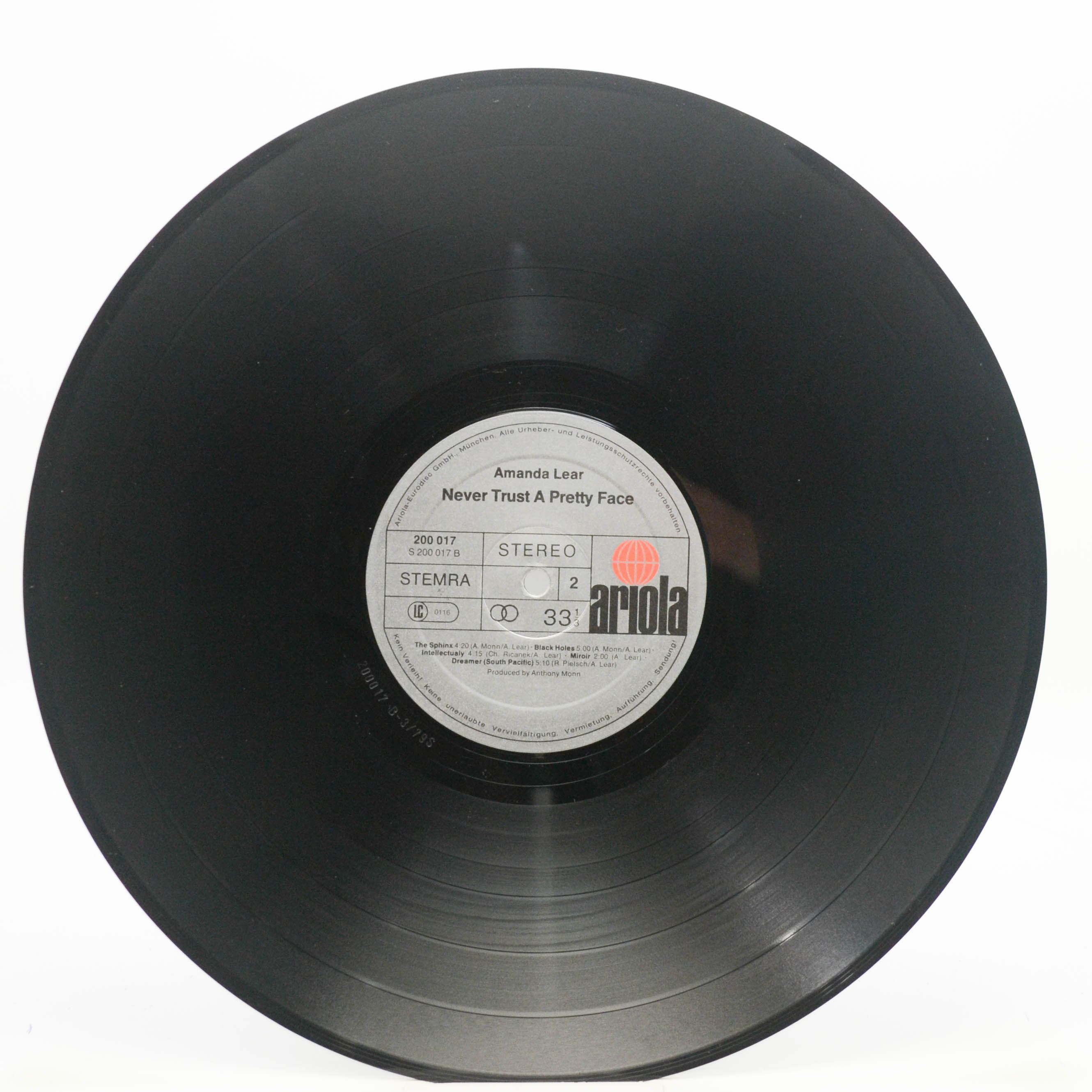 Amanda Lear — Never Trust A Pretty Face, 1979