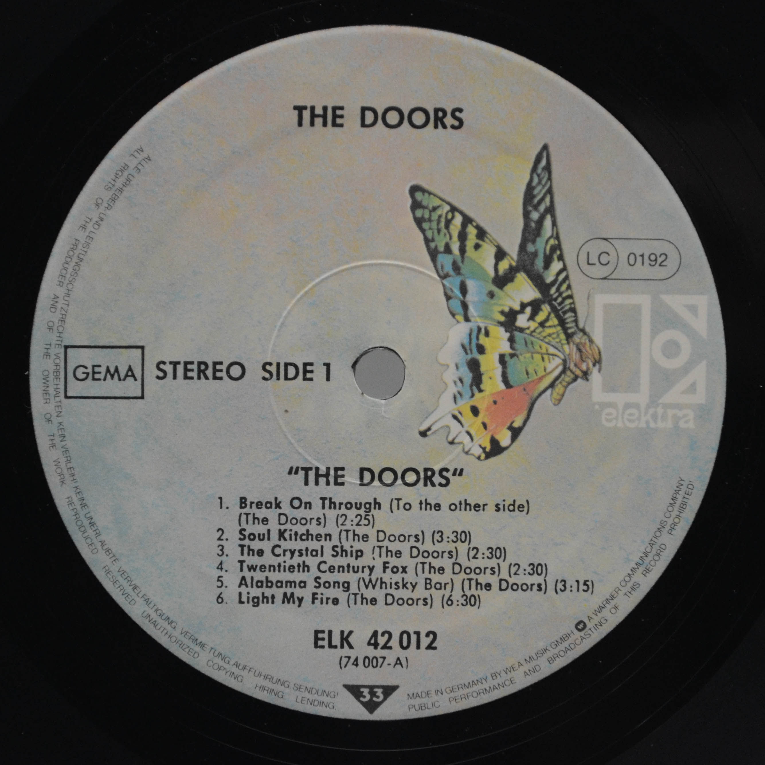Doors — The Doors, 1967