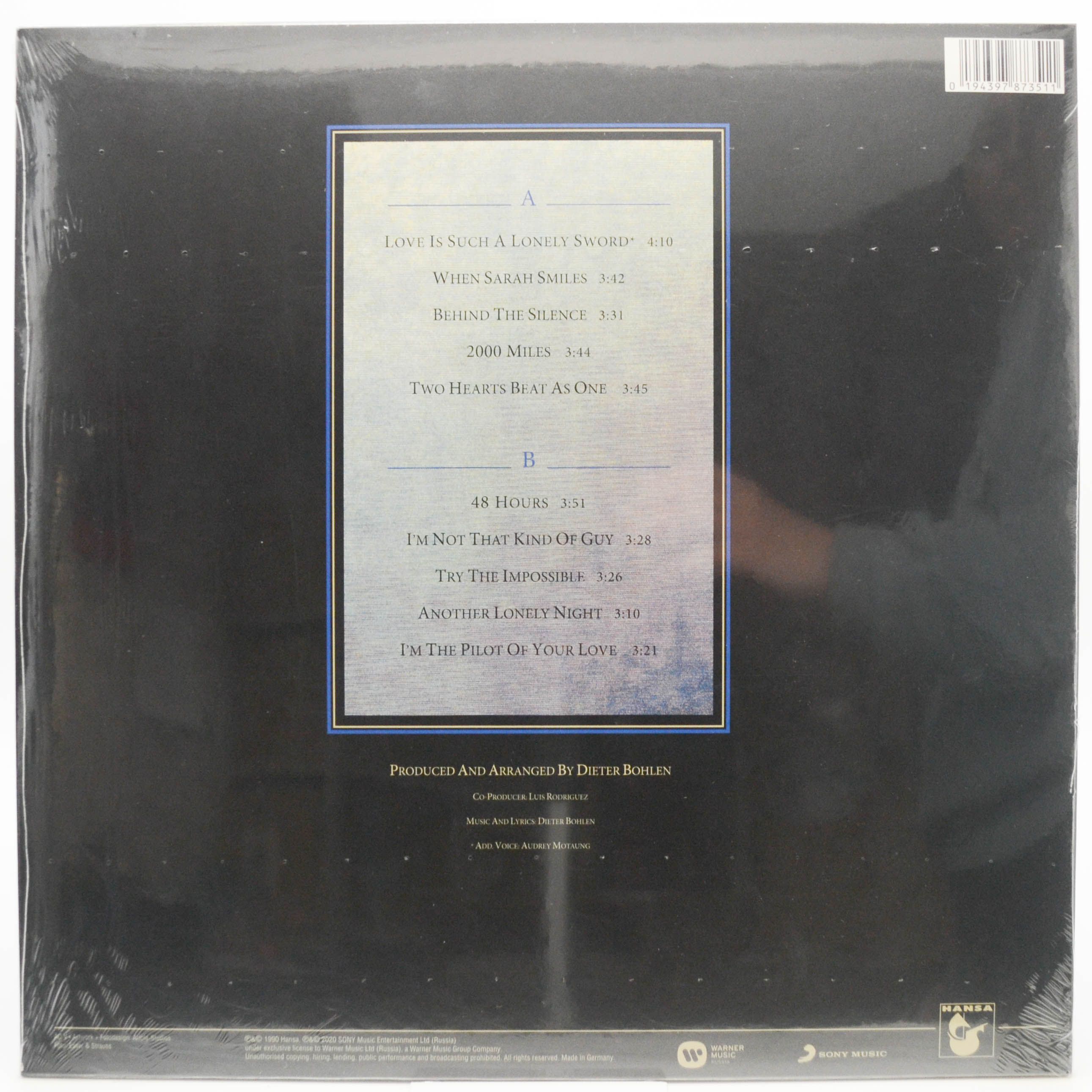 Blue System — Obsession, 1990