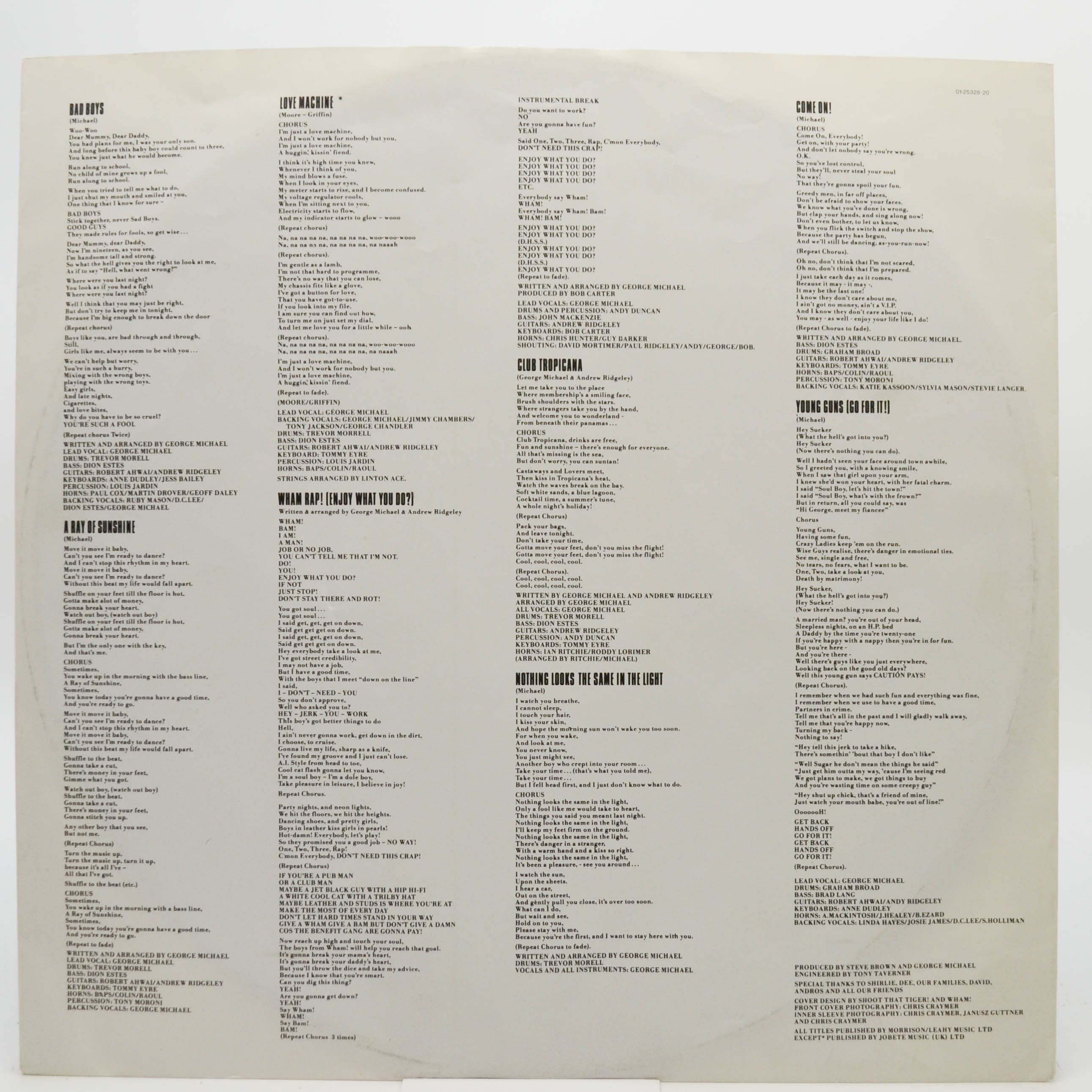 Wham! — Fantastic, 1983