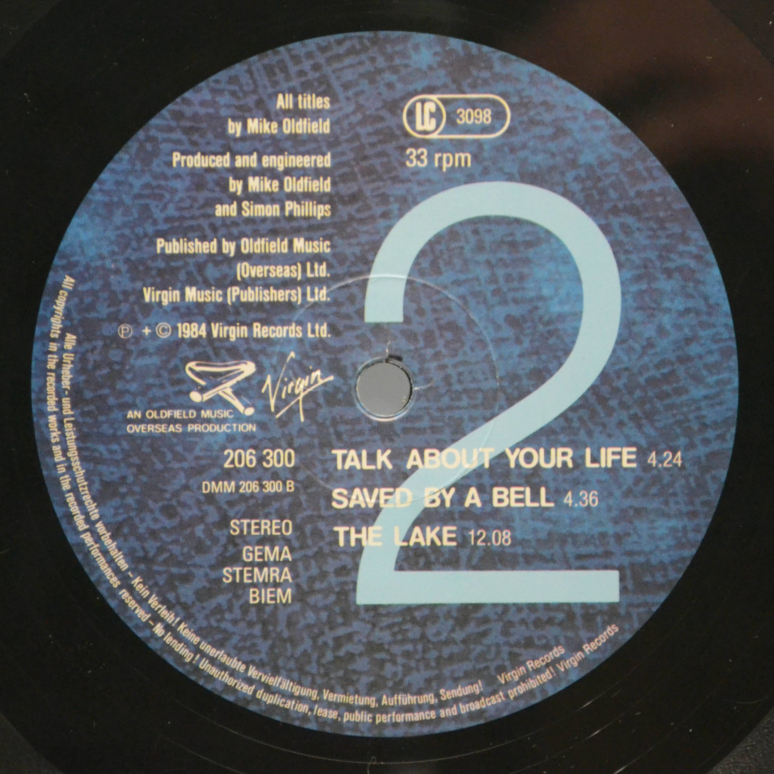 Mike Oldfield — Discovery, 1984