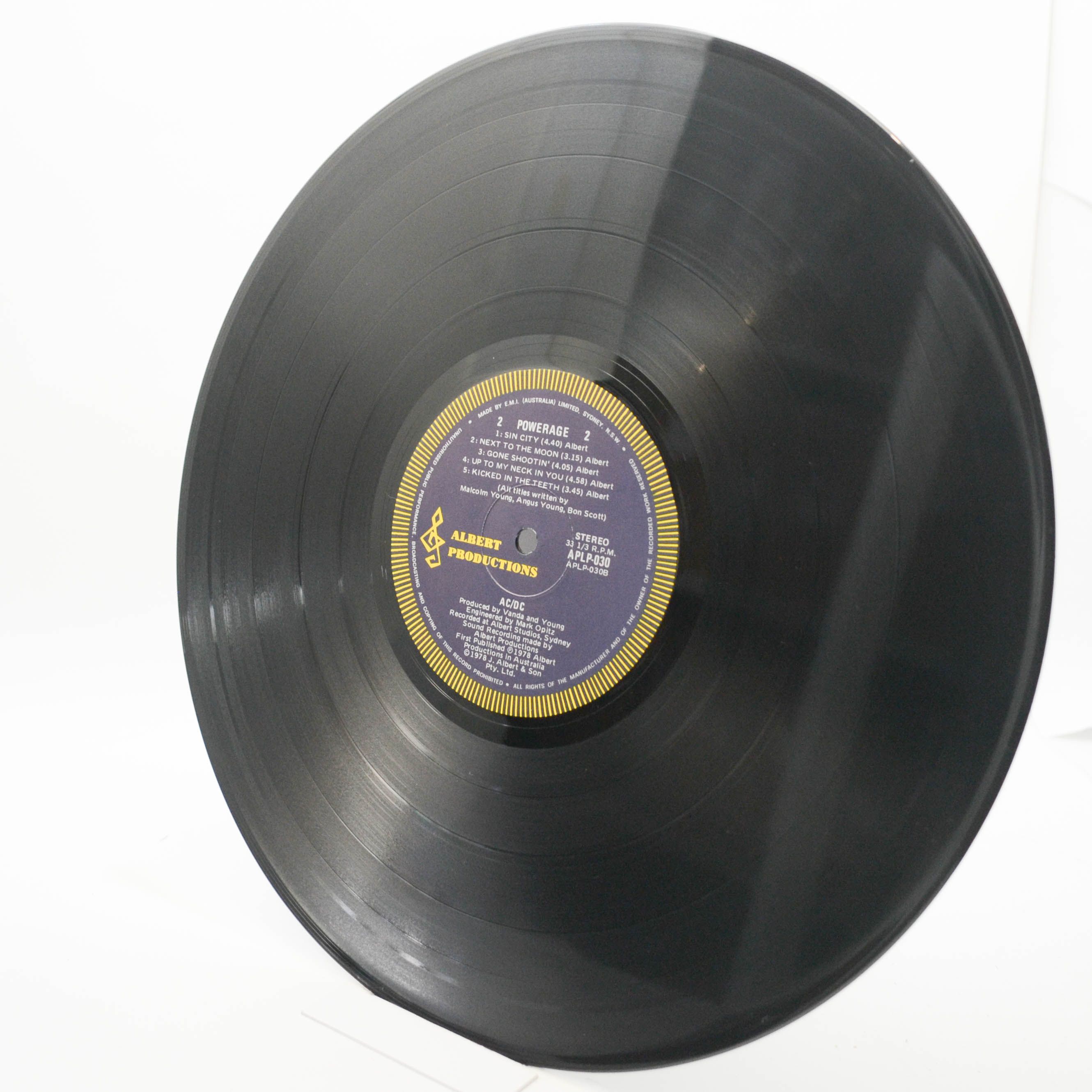 AC/DC — Powerage (1-st, Australia), 1978