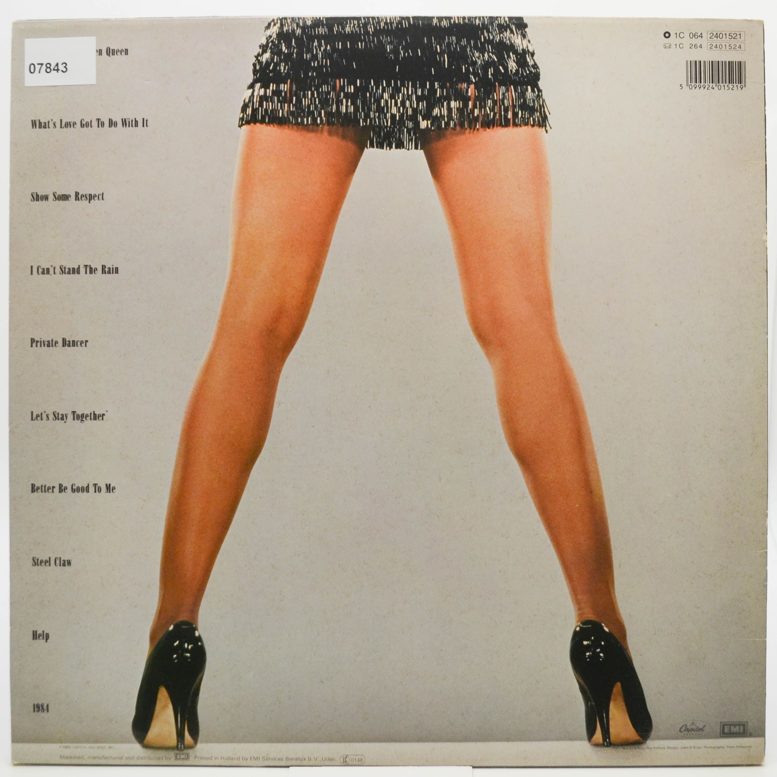 Tina Turner — Private Dancer, 1984