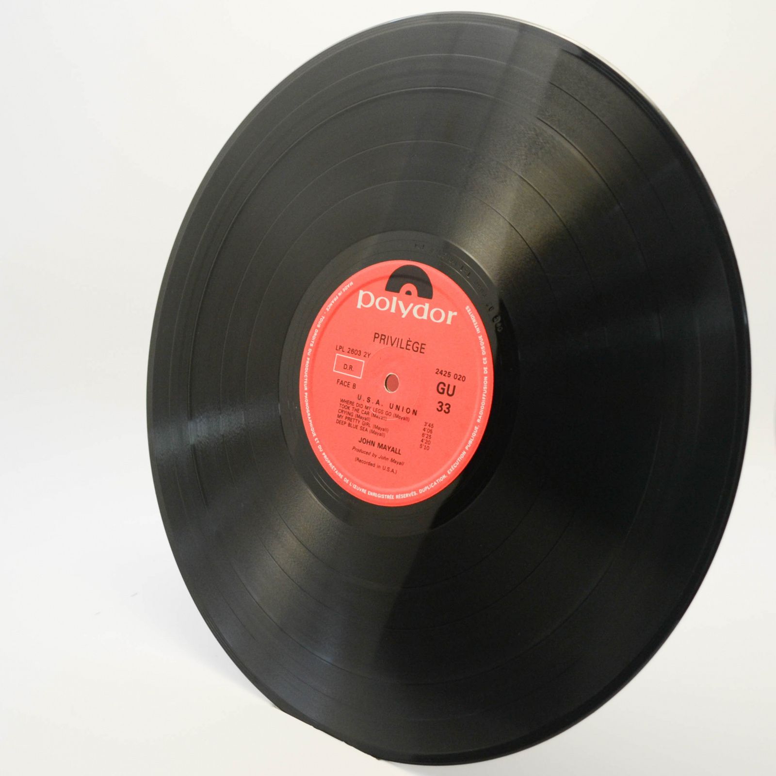 John Mayall — USA Union, 1970