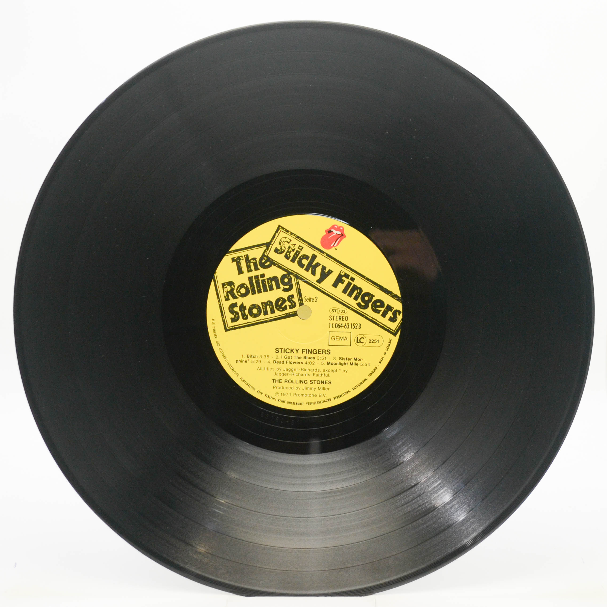 Rolling Stones — Sticky Fingers (Zipper), 1971