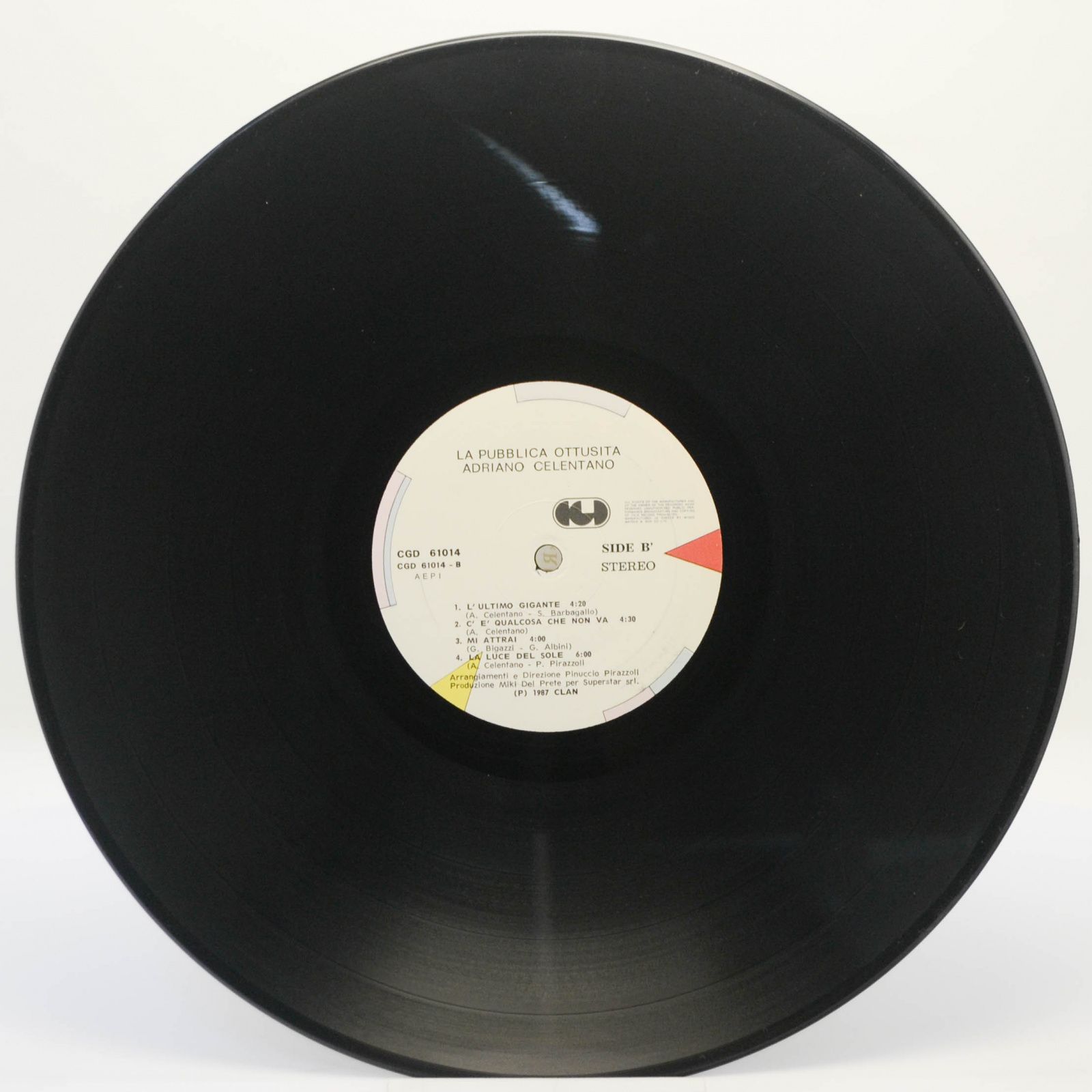 Adriano Celentano — La Pubblica Ottusità, 1987