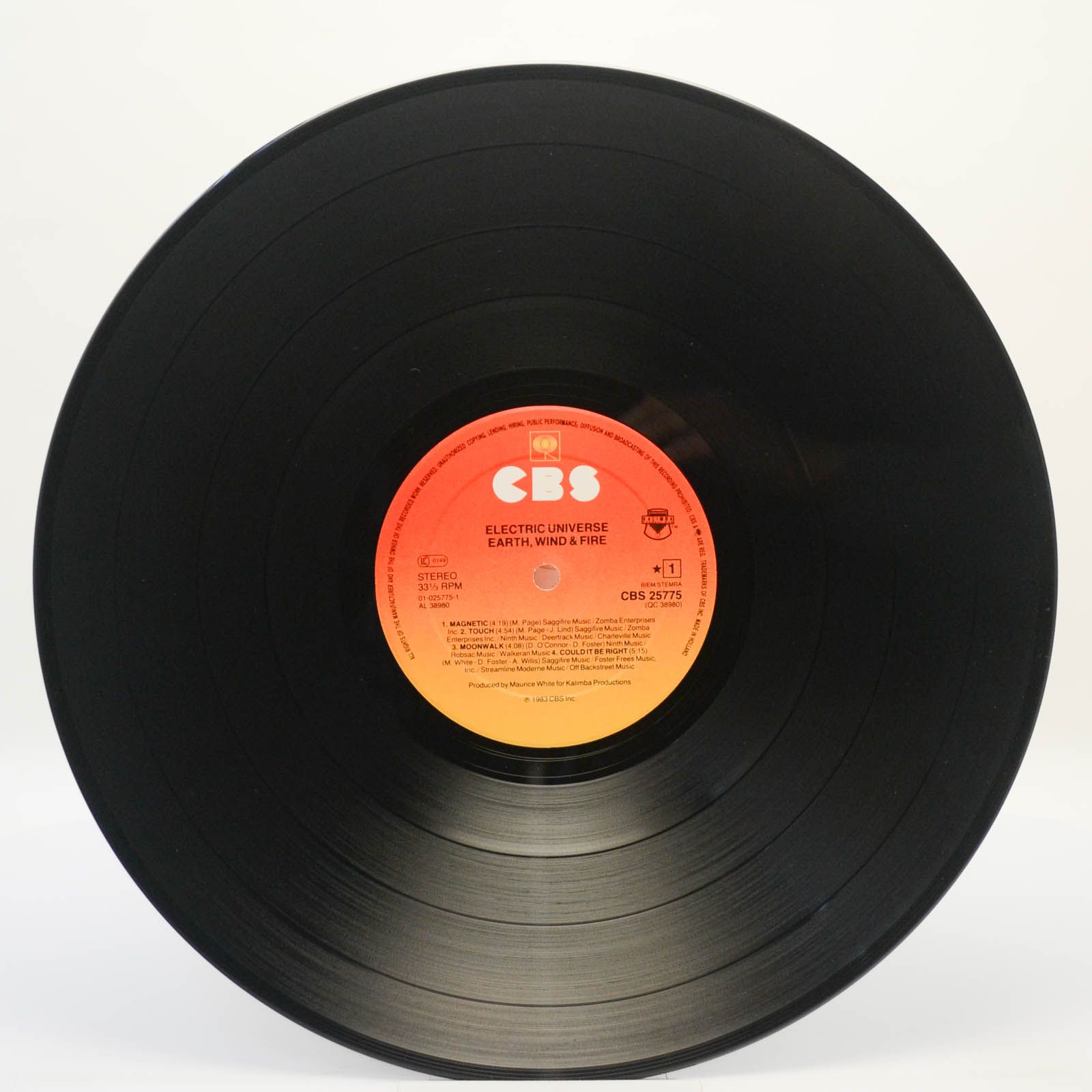 Earth, Wind & Fire — Electric Universe, 1983