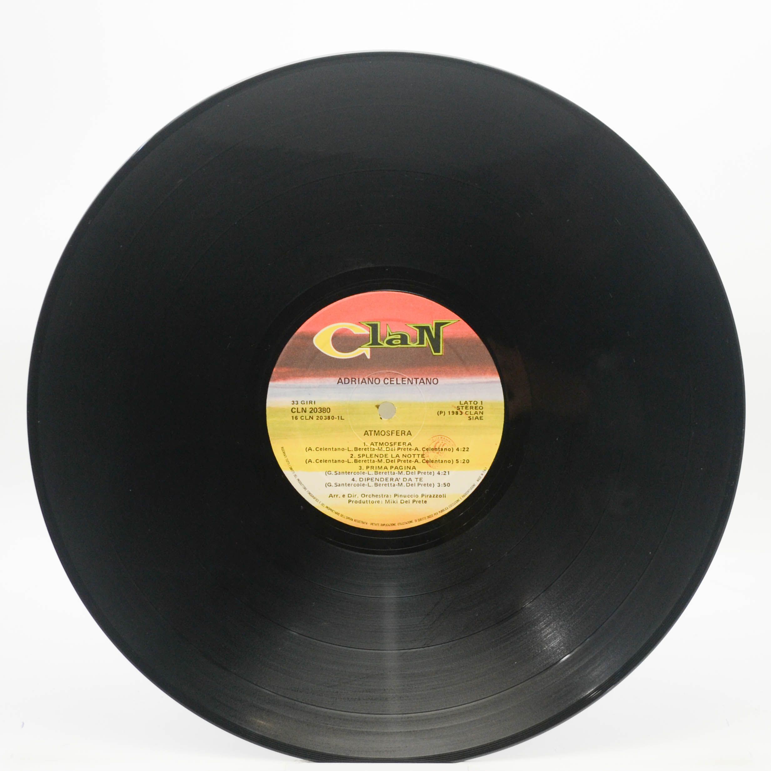 Adriano Celentano — Atmosfera (Italy, Clan), 1983
