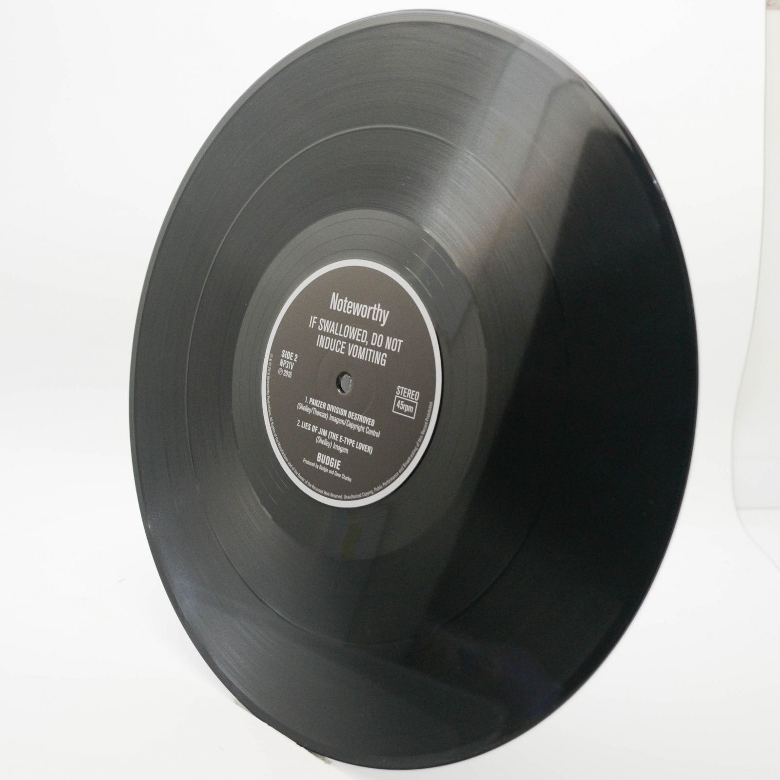 Budgie — If Swallowed, Do Not Induce Vomiting, 1980